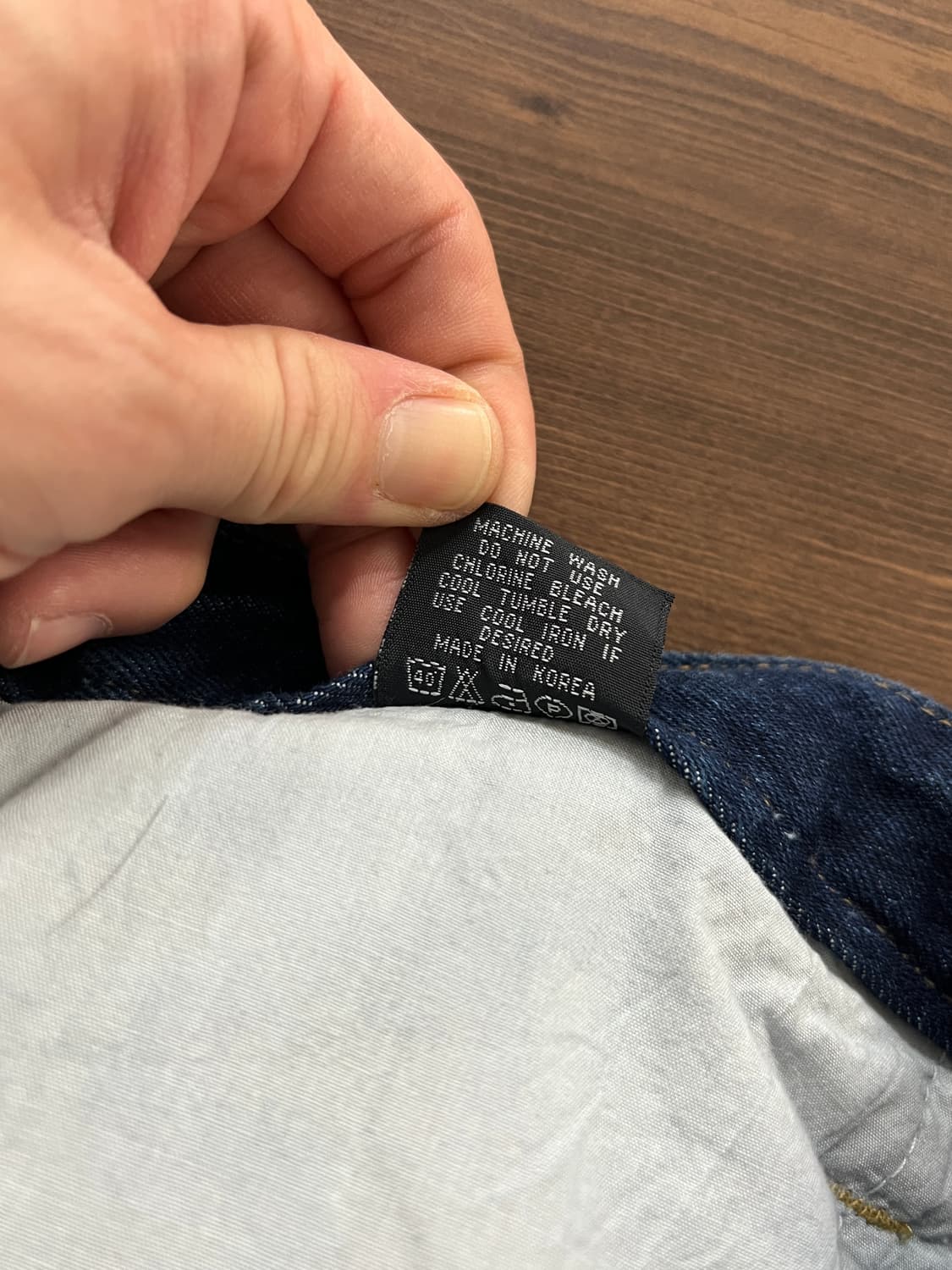 Roca wear 로카웨어 올드스쿨 힙합 인디고 데님 팬츠 상품이미지9