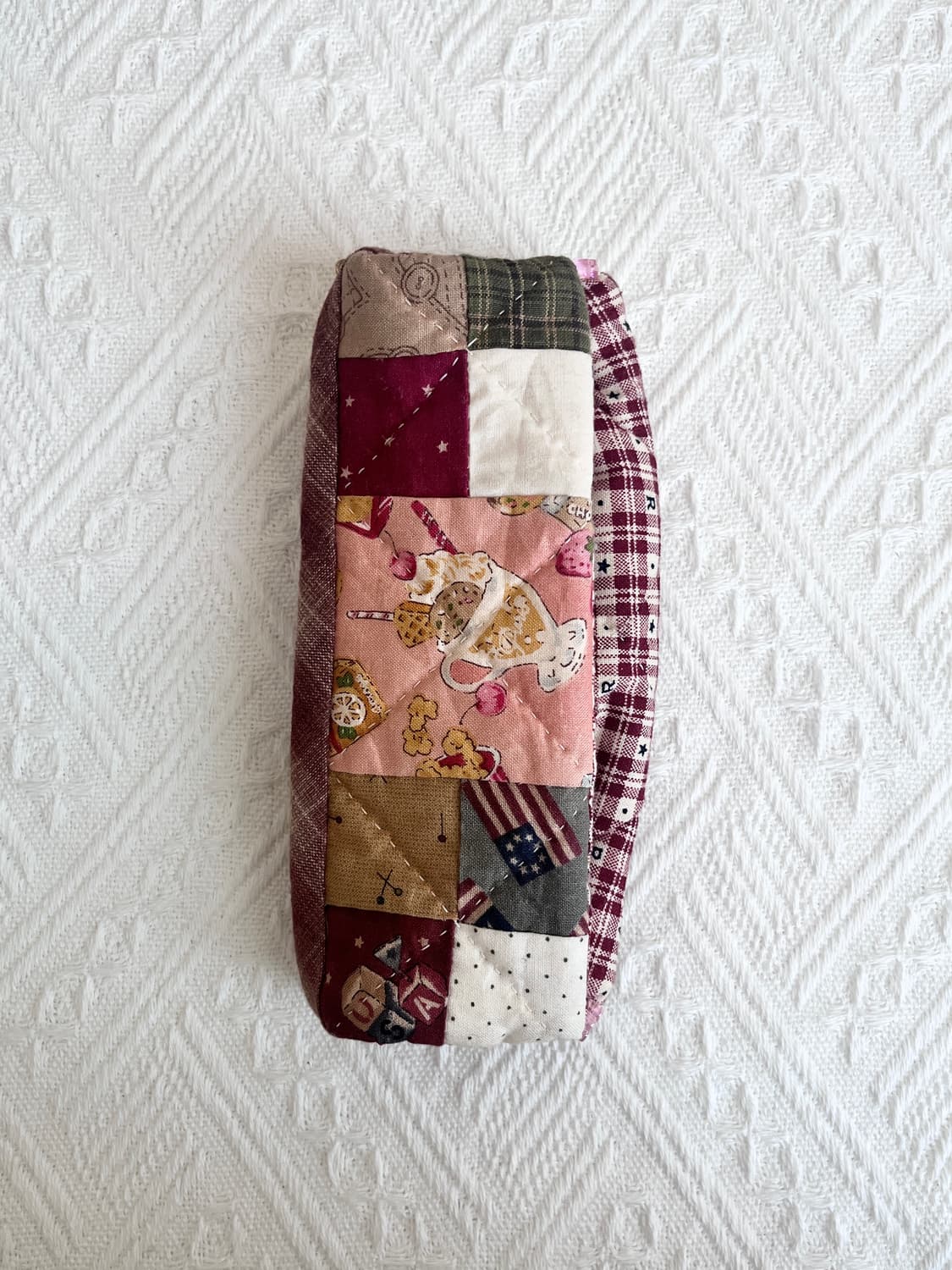 퀼트 디저트 패턴 패치워크 파우치  상품이미지3