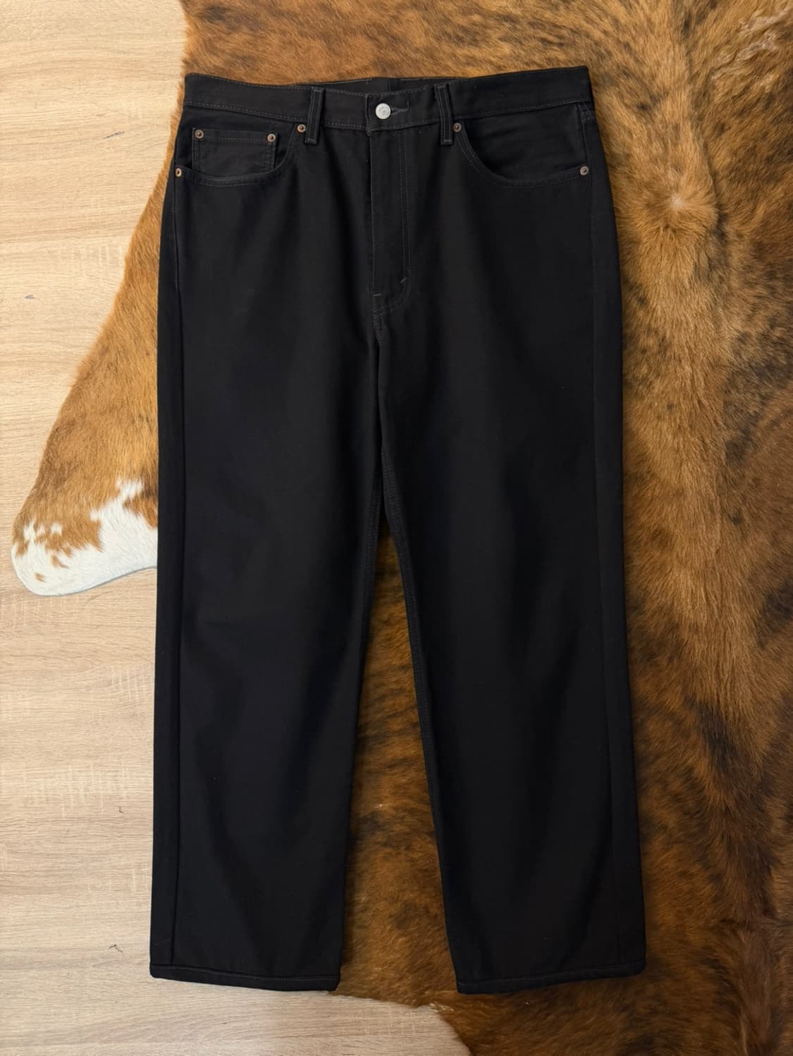 리바이스 550 흑청 데님 팬츠  상품이미지2