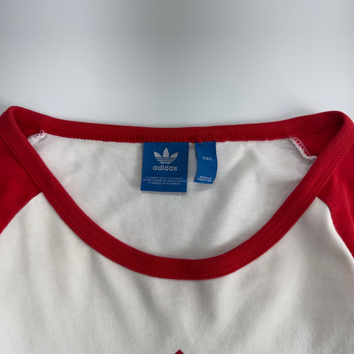 Adidas 아디다스 빅 파이어로고 레드 나그랑 롱슬리브  상품이미지5