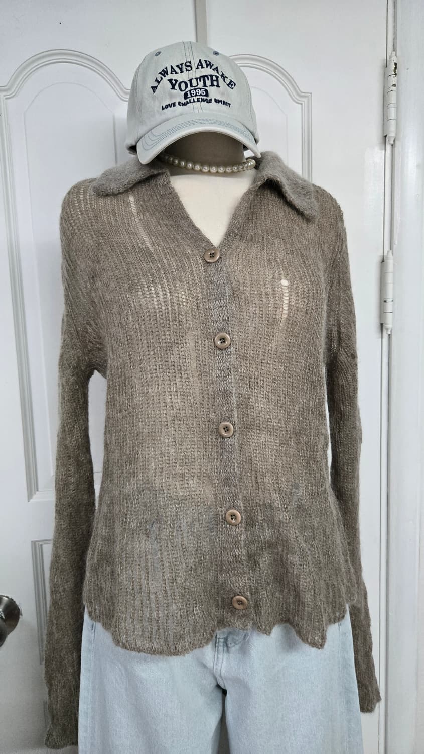 더일마 키드모헤어가디건 상품이미지2