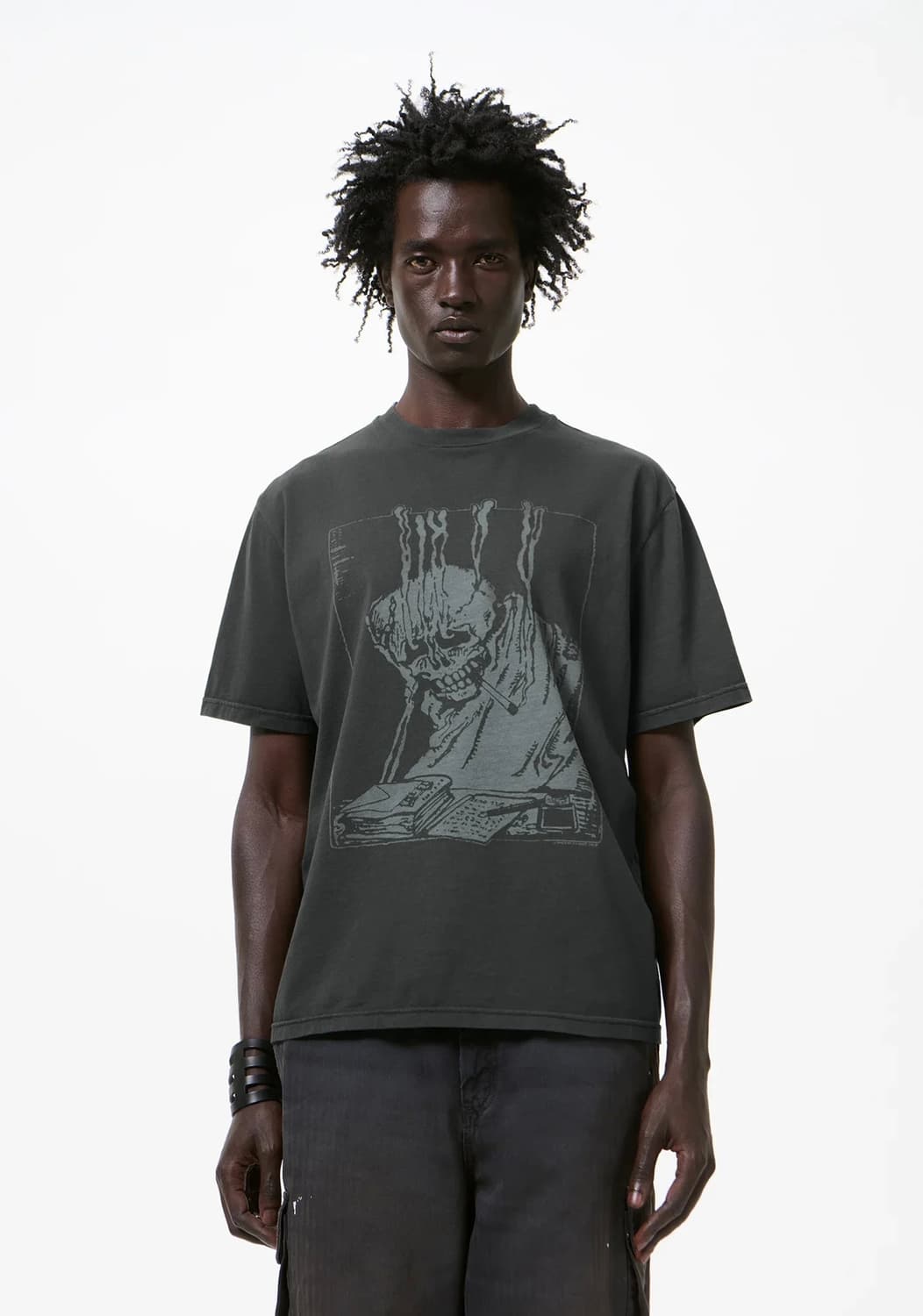 [46,48,50,52]아워레가시 26ss Angry Fan 티셔츠 상품이미지1