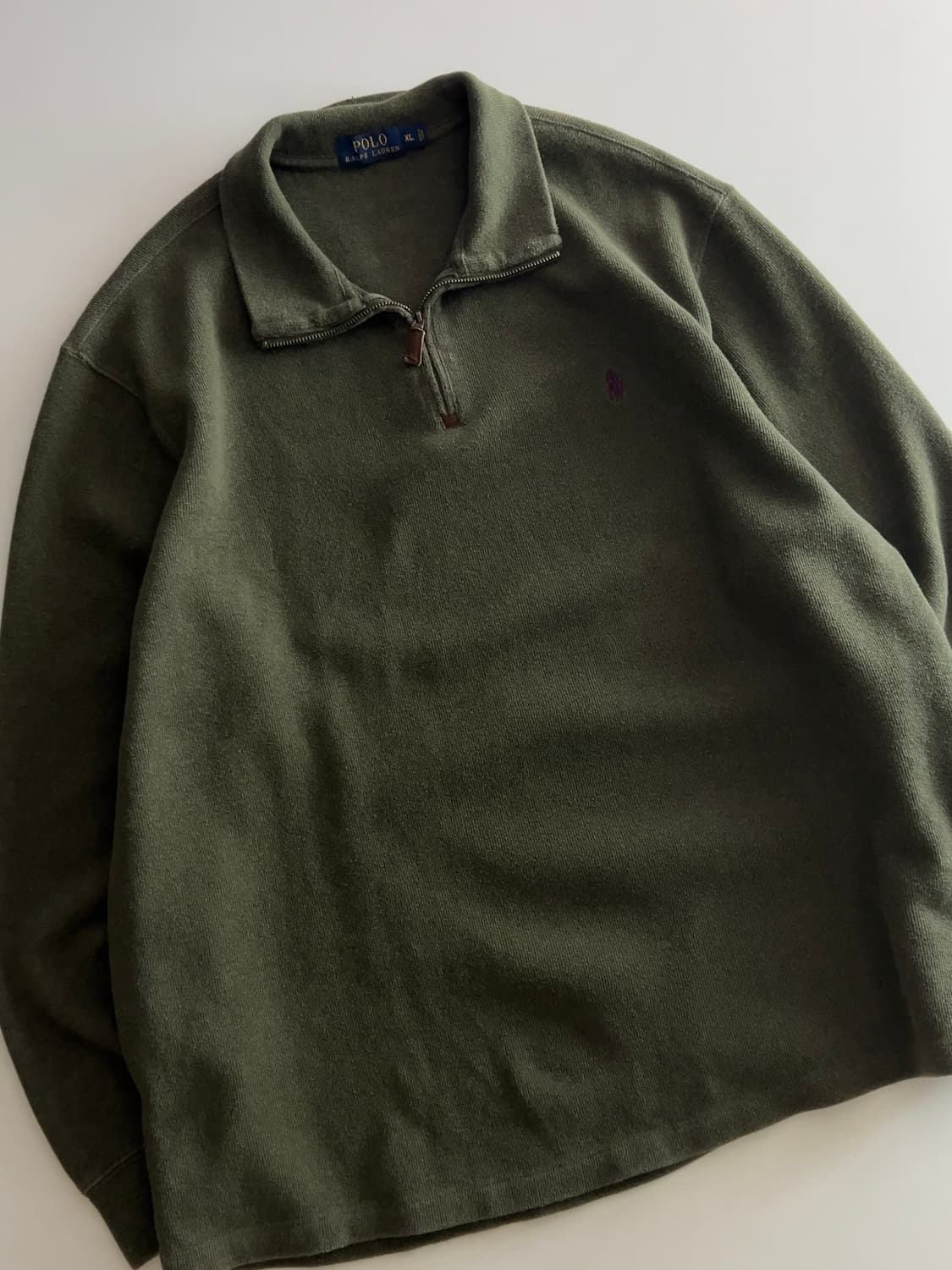 폴로 랄프로렌 하프집업 니트 XL 상품이미지3