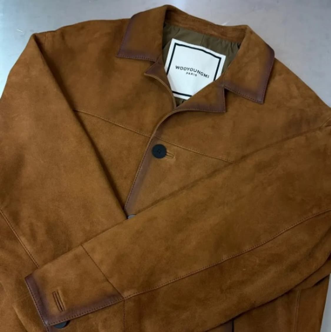 [정품] 우영미 24FW 고트 스웨이드 자켓 고트스킨 상품이미지3