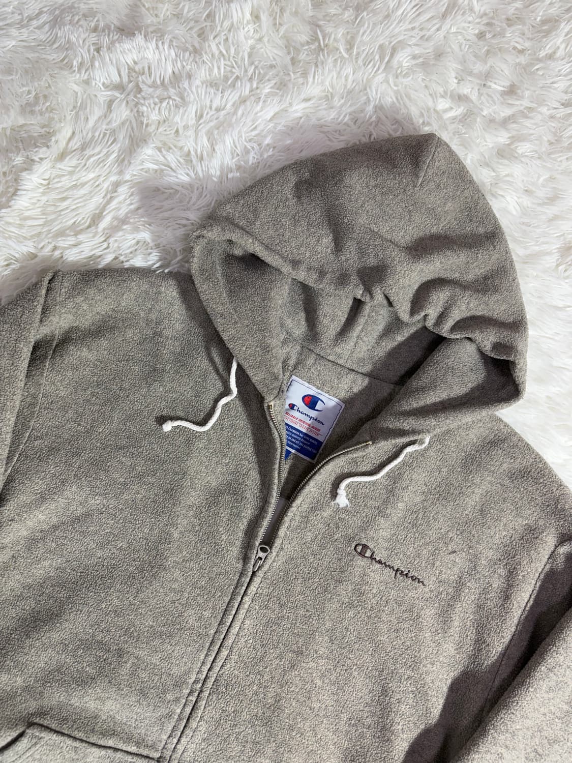 챔피온 90‘s 오버핏 후리스 집업  상품이미지5