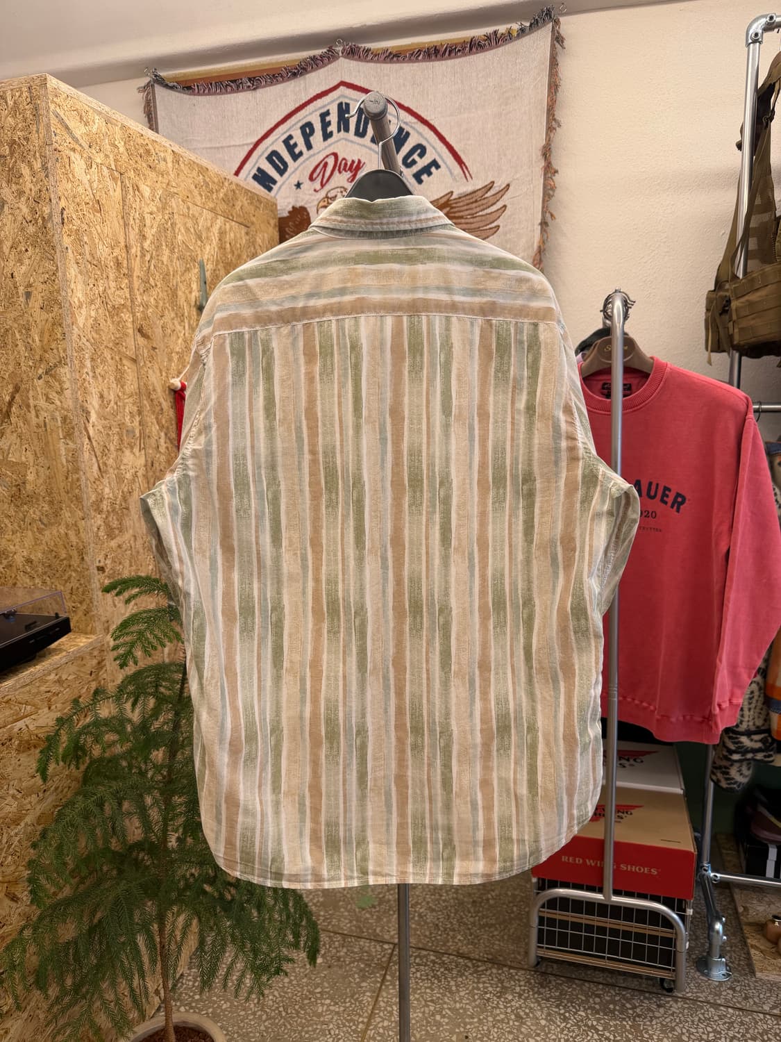 베네통 스트라이프 셔츠 상품이미지5