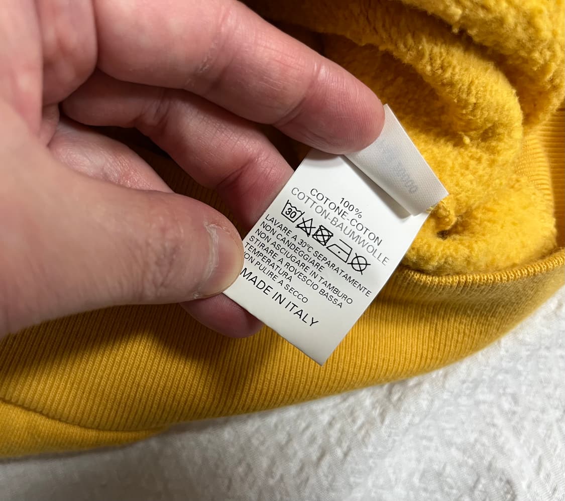 (S)Aries 에리즈 스웻셔츠 (옐로우) 맨투맨 아리즈 상품이미지6