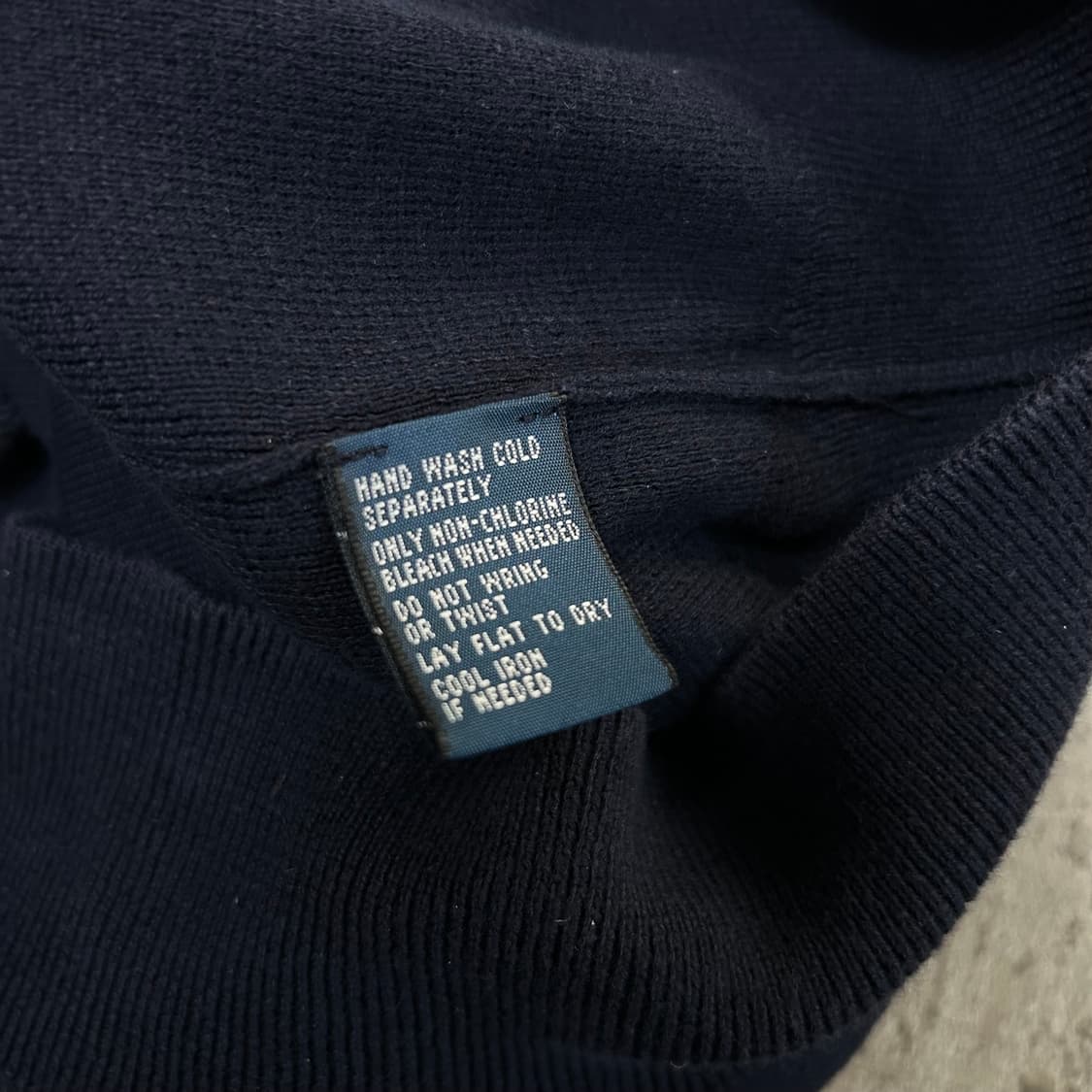 폴로 니트 조끼[1499] 상품이미지7