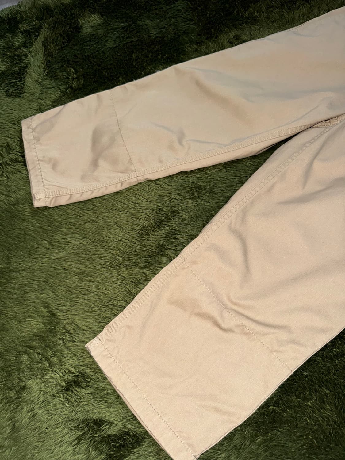[M] BEAMS 빔즈 Made in Japan 크롭 치노 팬츠 베이지 상품이미지6