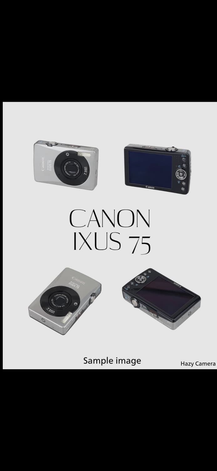 캐논 익서스 75 CANON IXUS 75 빈티지 디지털카메라 디카 상품이미지2