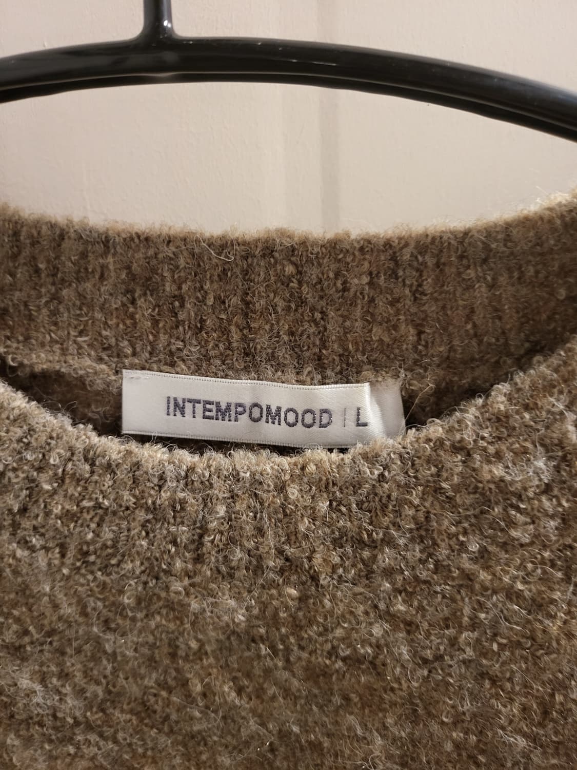 인템포무드 브라운 니트 상품이미지4