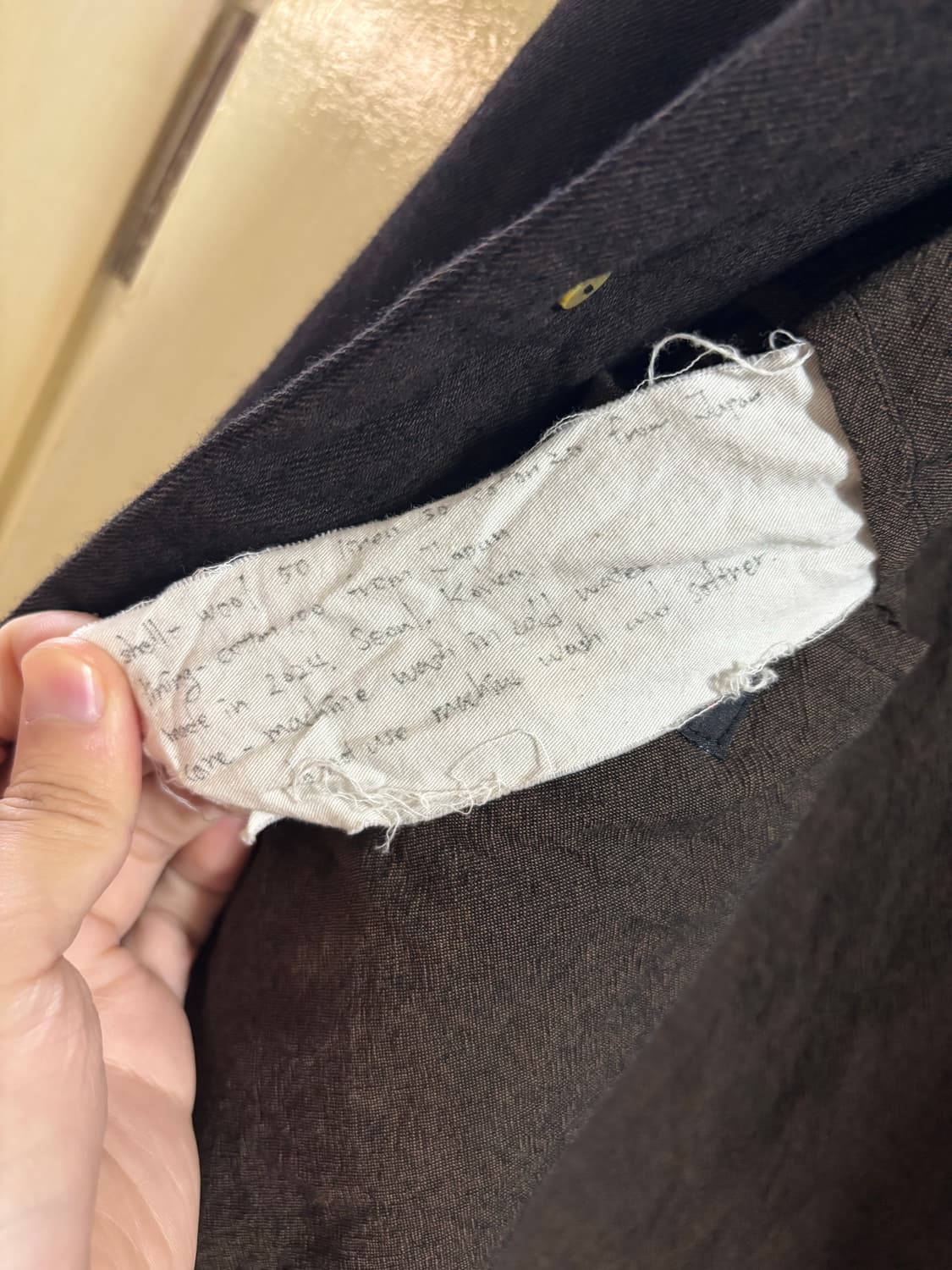 투빌더스하우스 컬렉션 다크 브라운 블레이저 상품이미지5