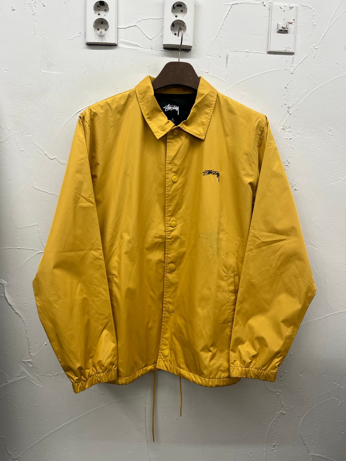 스투시 코치 자켓 머스타드 상품이미지2