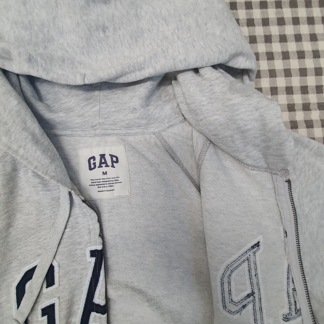 GAP 갭 간절기 후드집업 자켓 남자95 상품이미지6