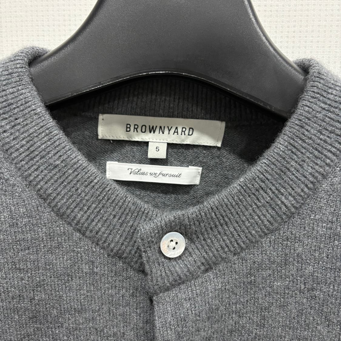 브라운야드 라운드 가디건 상품이미지3