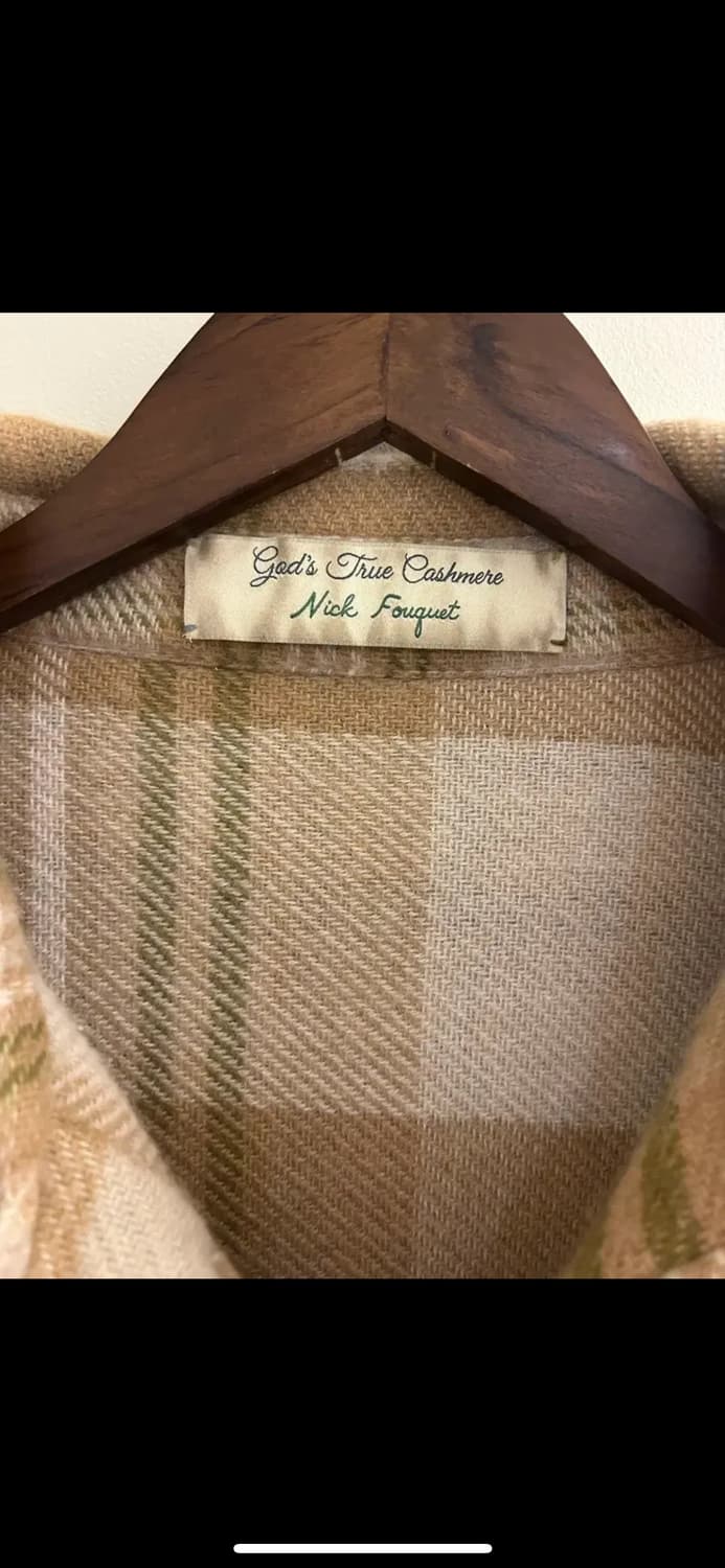 Nick fouquet x god’s true cashmere 캐시미어 상품이미지2