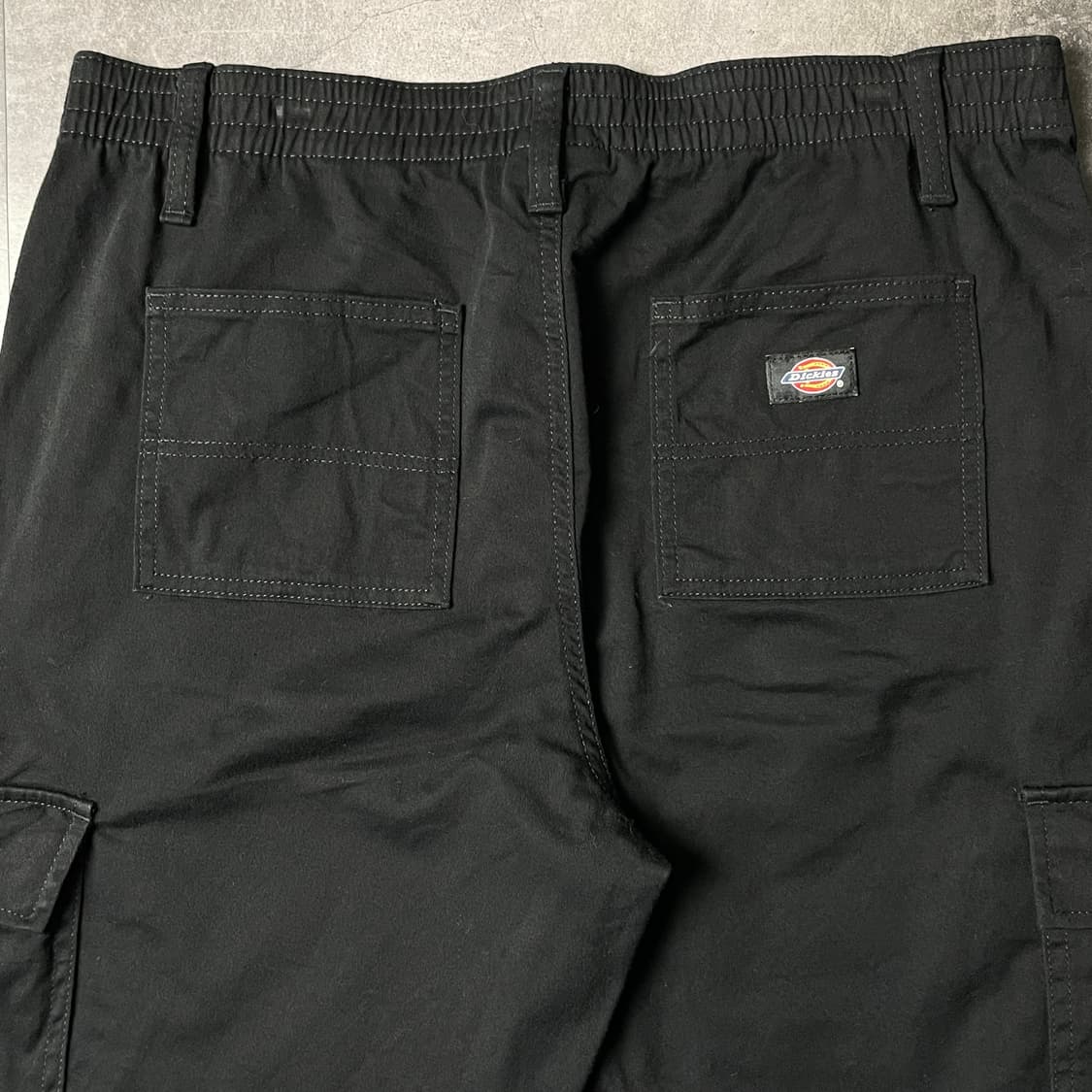 DICKIES 디키즈 블랙 카고 하프밴딩 조거 팬츠 A00913 상품이미지8