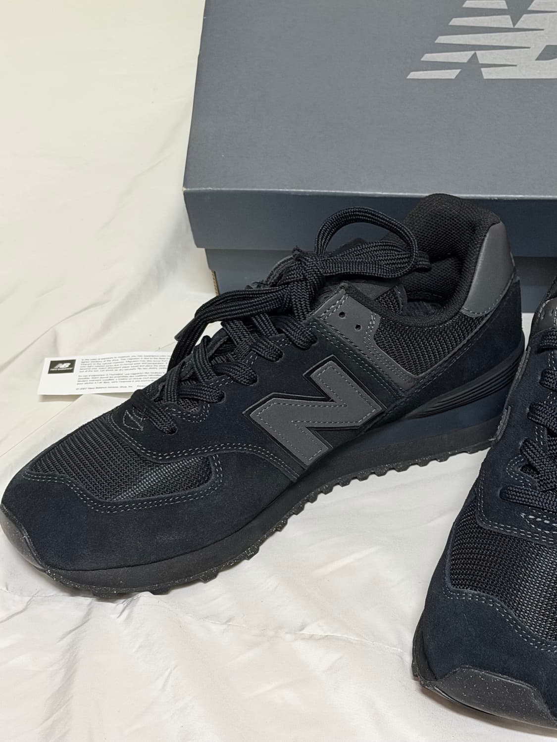 뉴발란스 574 트리플 블랙 상품이미지3