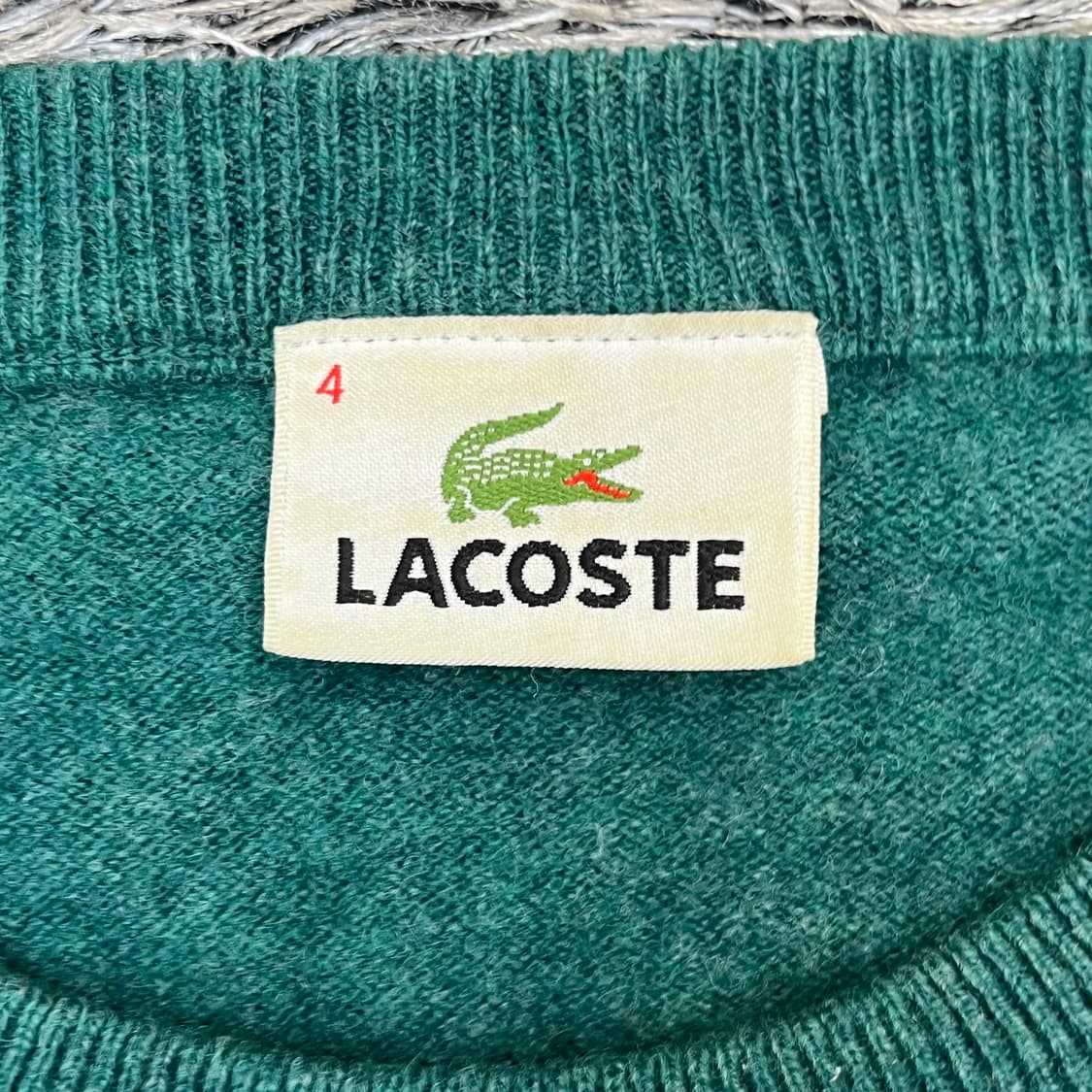 라코스테 남성 울 니트 (4) 95-100 상품이미지3