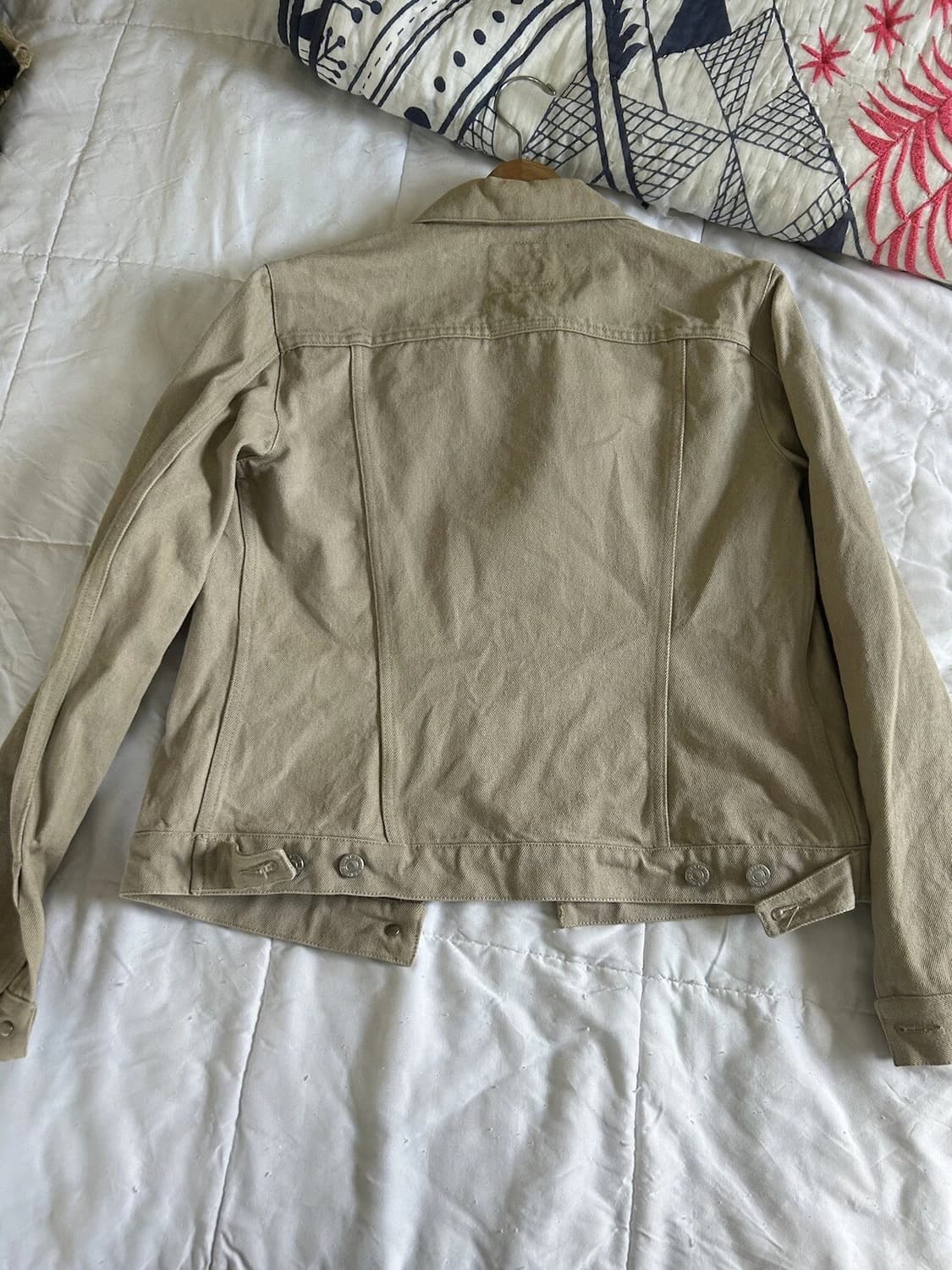 헬무트 랭 베이지 로우 데님 재킷 상품이미지5