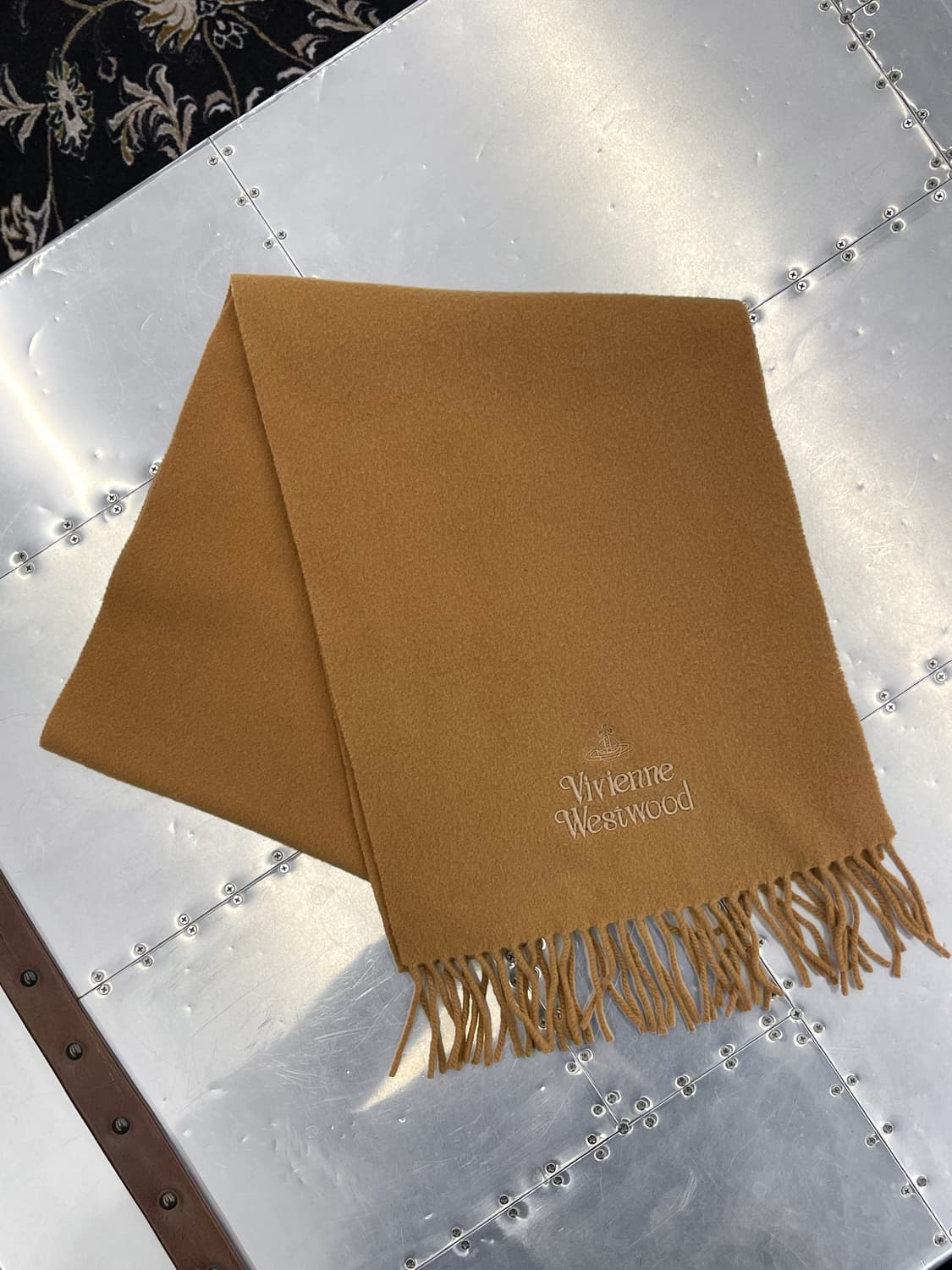 비비안웨스트우드 ORB 로고 울 머플러 상품이미지2