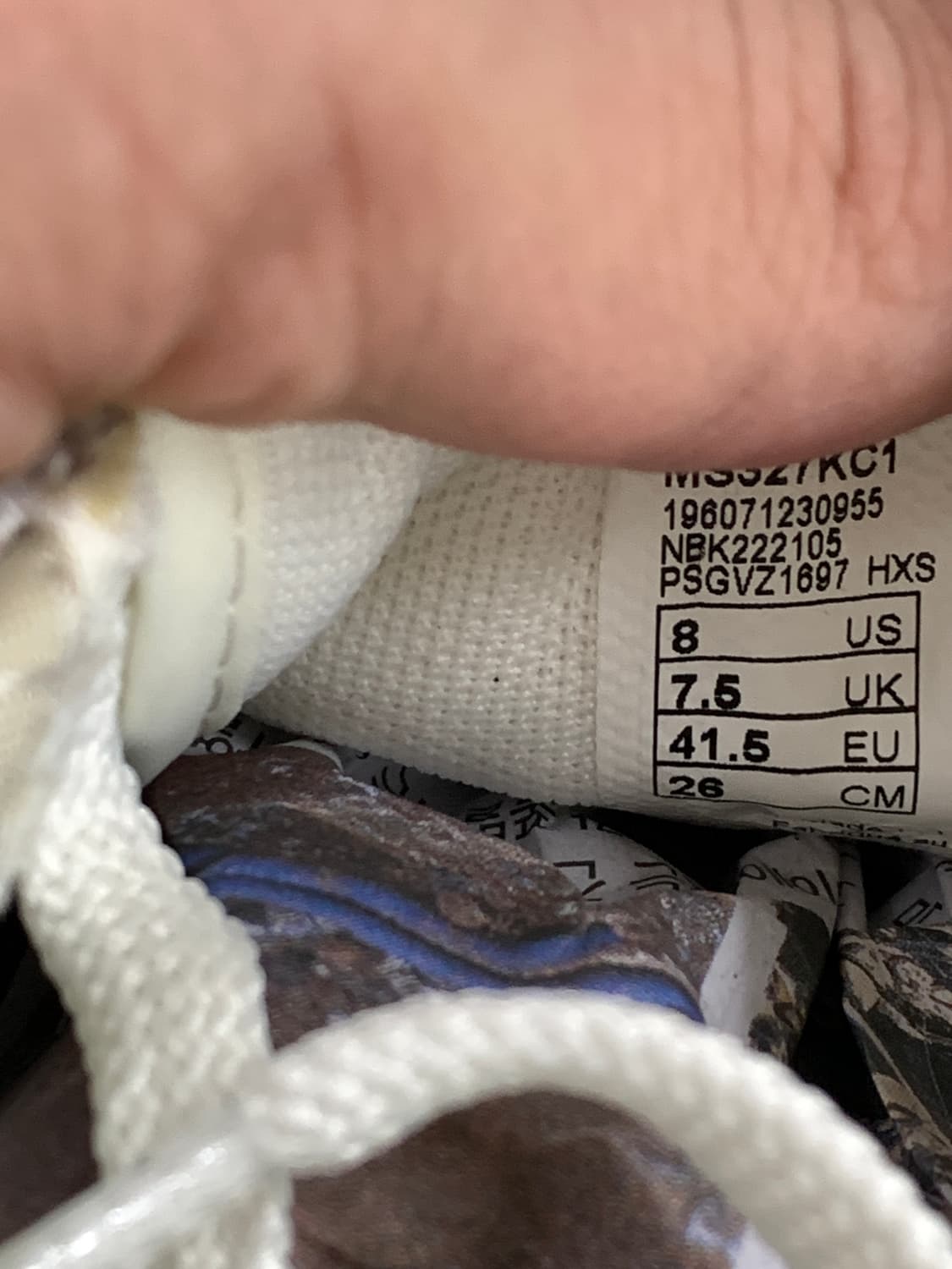 뉴발란스 327 클린 빈티지 문빔 260 상품이미지8