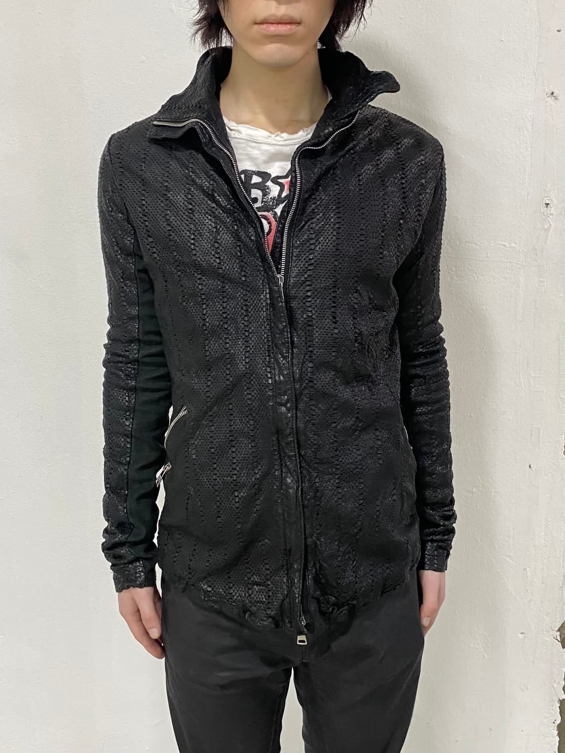 조르지오 브라토 십스킨 핸드메이드 레더 자켓 상품이미지1