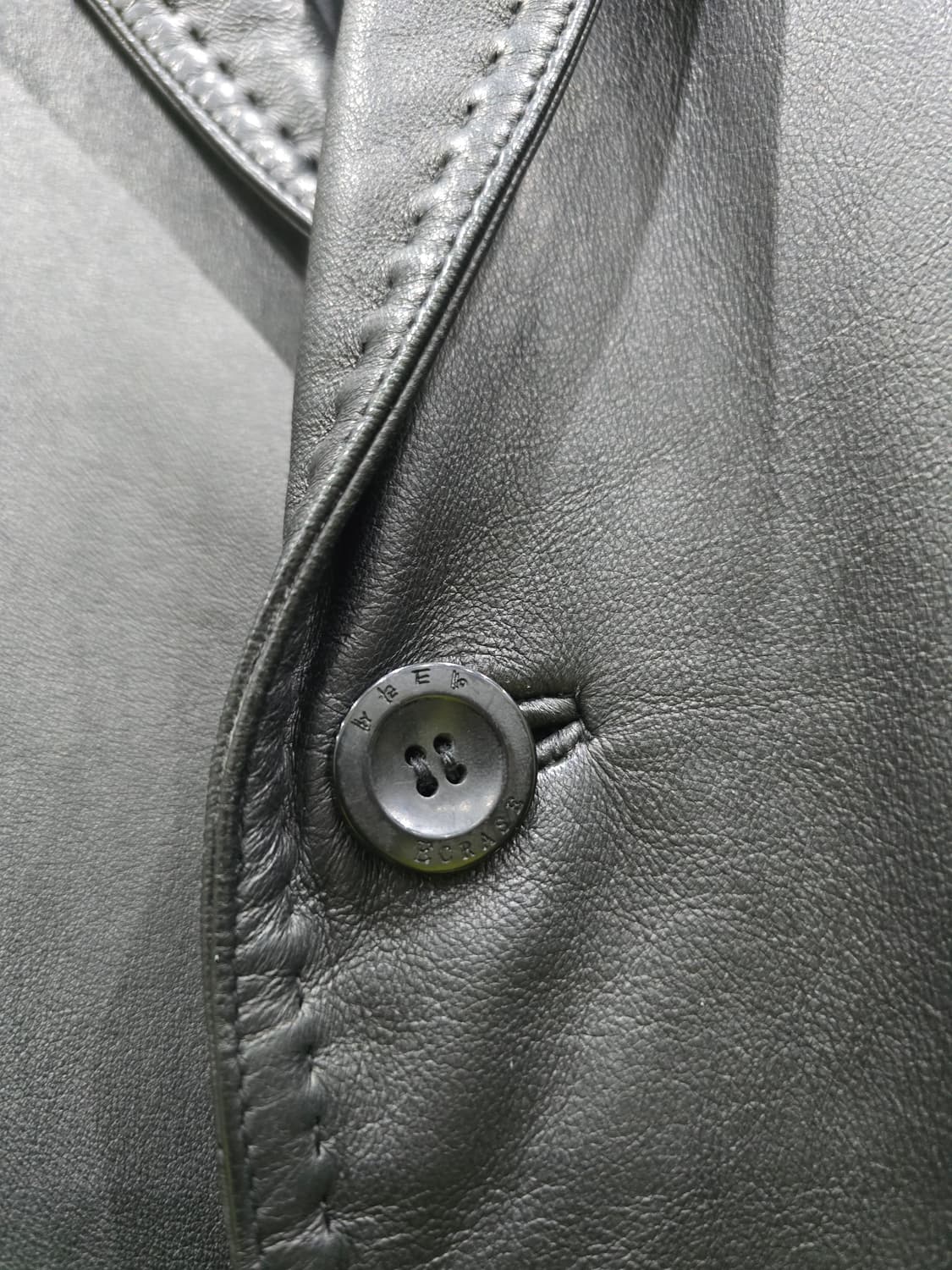 Ecrase 블랙 가죽 자켓 상품이미지3