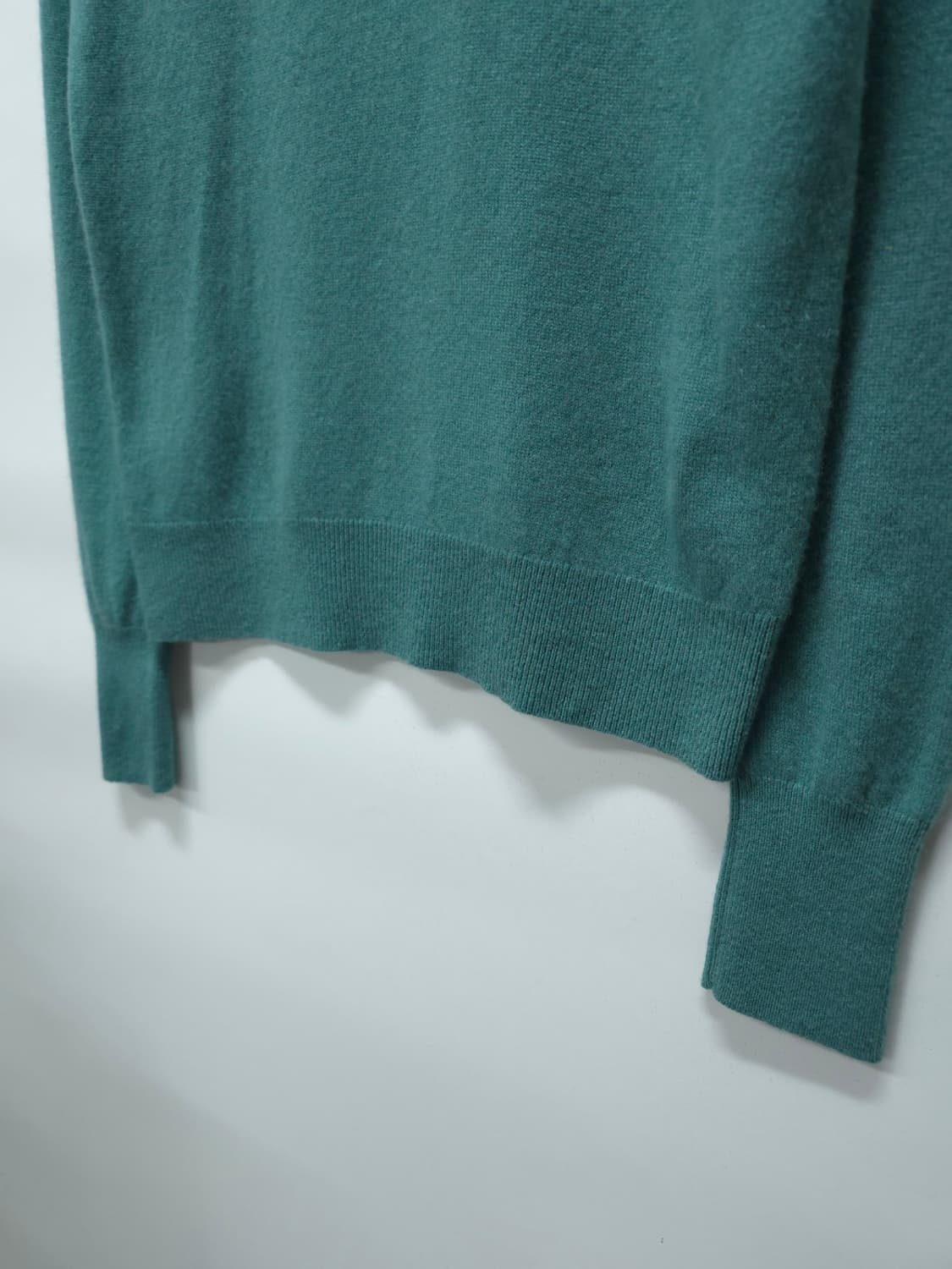 유니클로 여성 캐시미어 100% 크루넥 니트 (민트그린/M) 상품이미지5