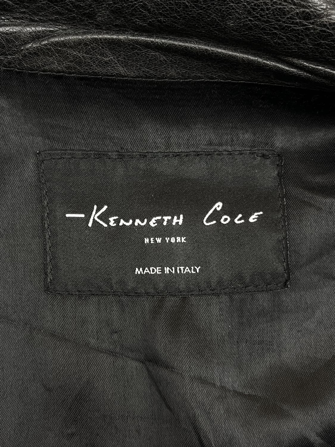 케네스 콜 이탈리아 카우 레더 자켓 상품이미지6