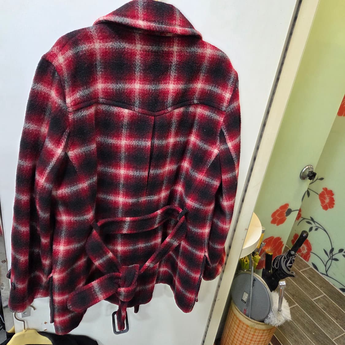 랄프로렌 타탄체크 코트 상품이미지3