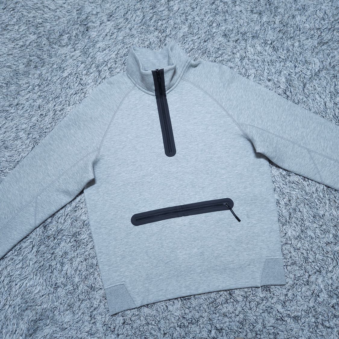 나이키) L 남자 테크플리스 하프집업 스웻셔츠 / 왕눈이샵 상품이미지2