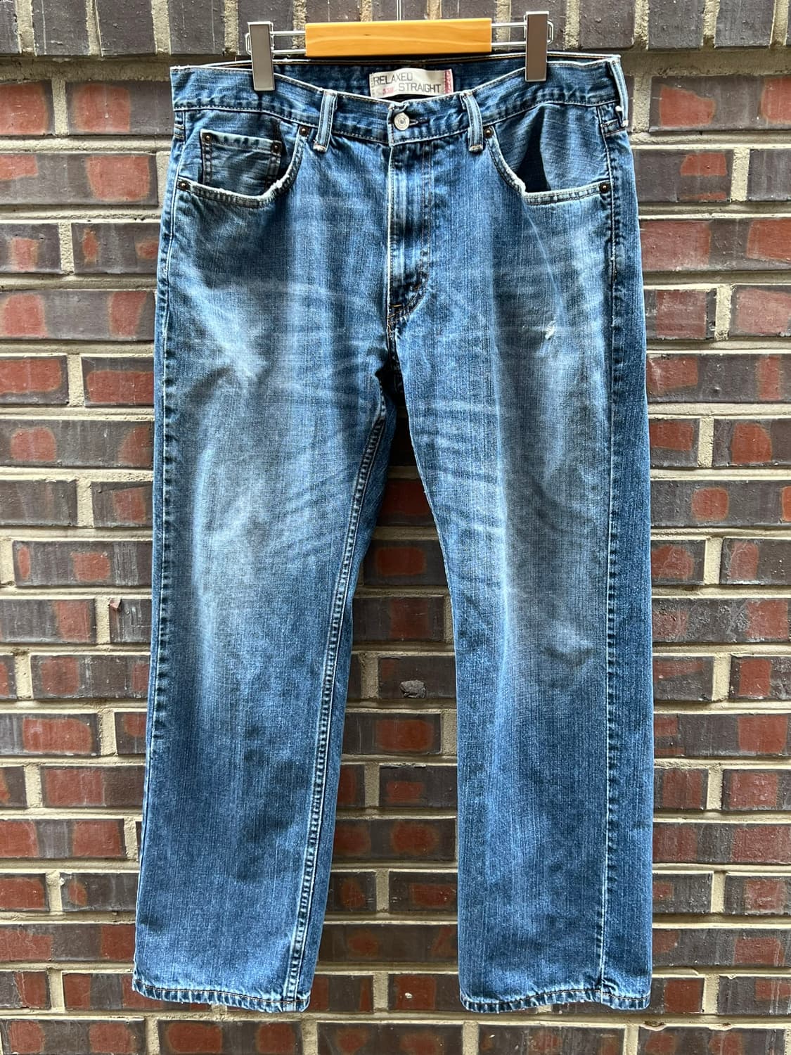 [34x30] 리바이스 550 릴렉스핏 스트레이트 데님 빈티지 청바지 상품이미지1