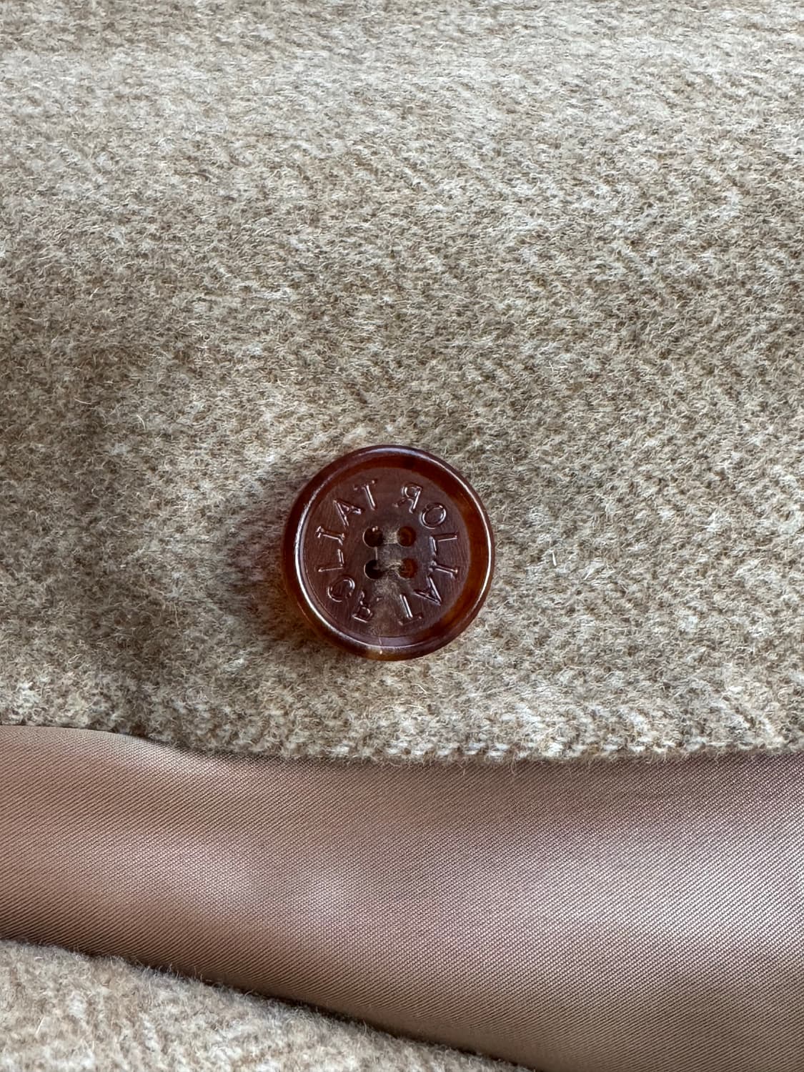 Roliat inverted pleats 발마칸 코트 46 (새상품) 상품이미지3