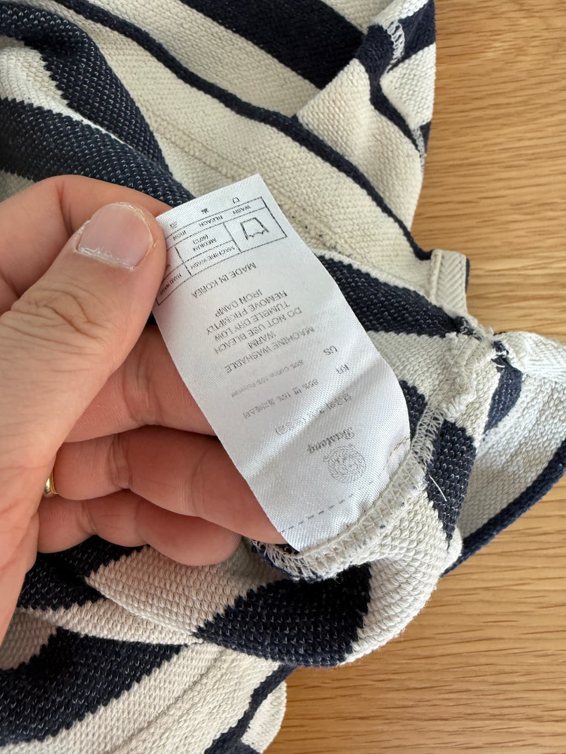 바스통(Bastong) 스트라이프 롱슬리브 상품이미지10