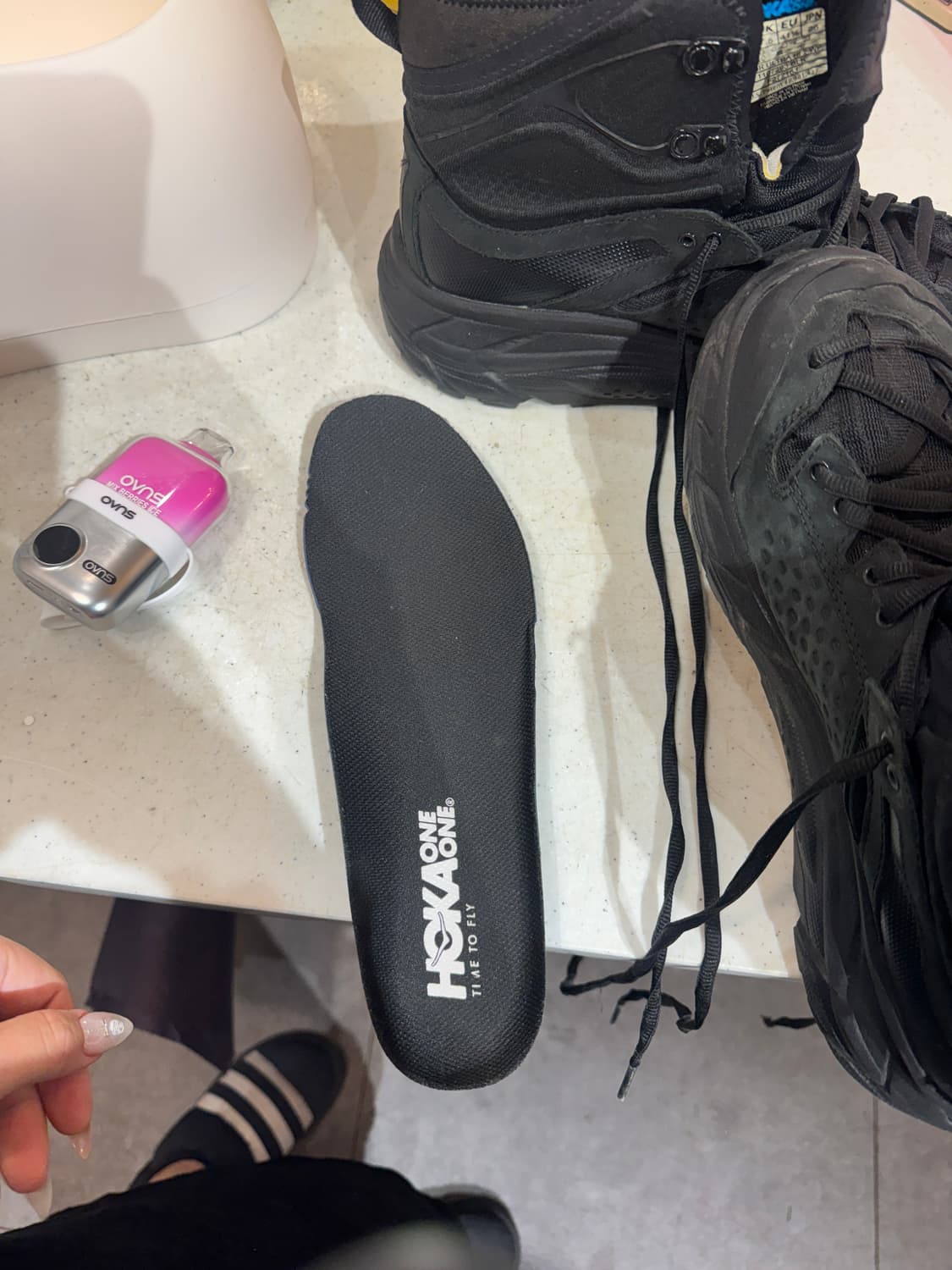 호카 M 토르 울트라 하이 2 WP 블랙 260 상품이미지9