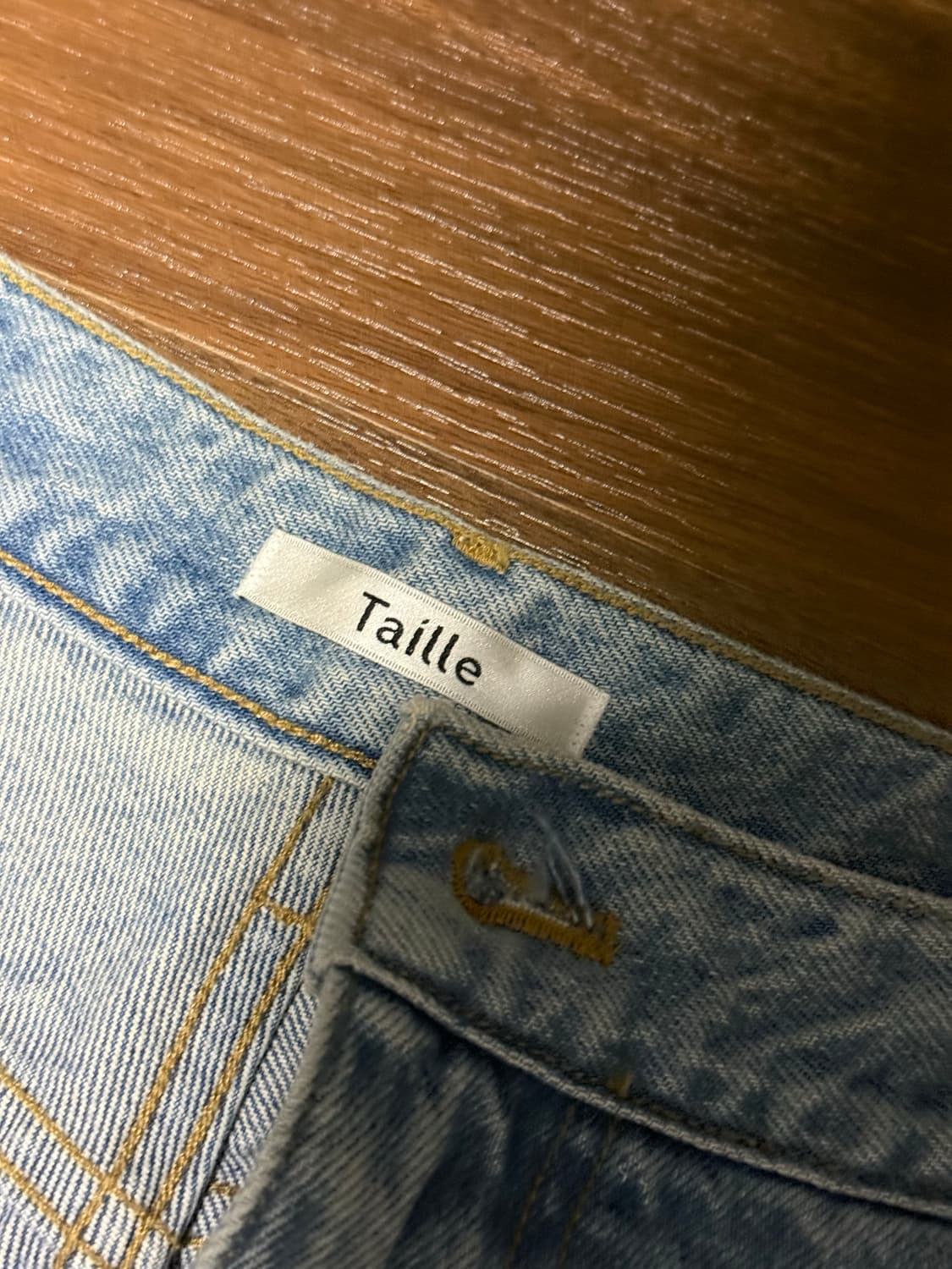 타일레 리바쥬 워시드 데님 3사이즈 상품이미지4