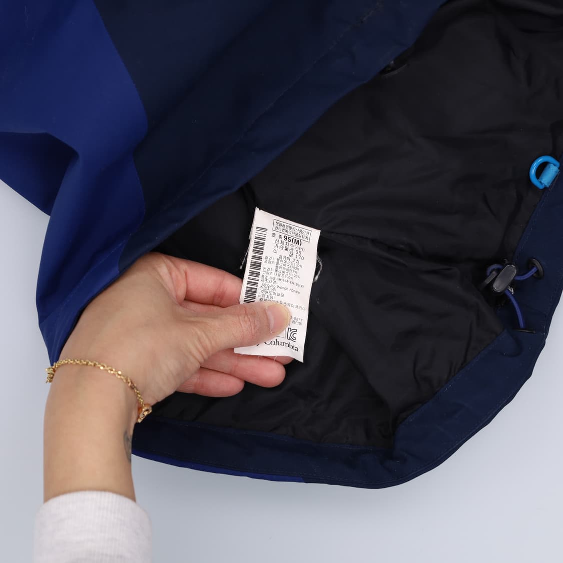 M 컬럼비아 옴니테크 티타늄 바람막이 0323H1 상품이미지5