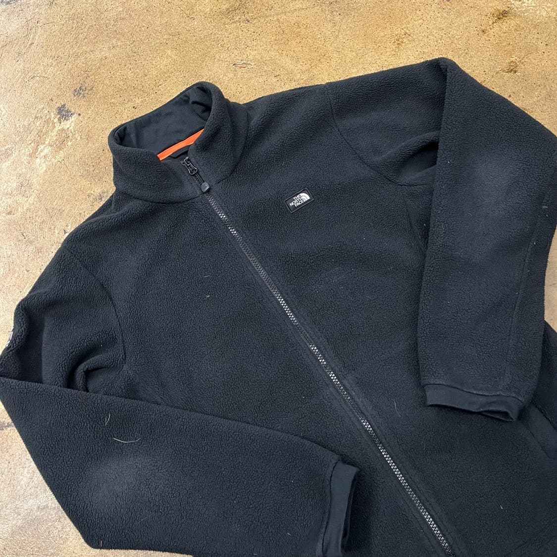 [정품/95] 노스페이스 블랙 폴리스 플리스 자켓 b17 상품이미지1