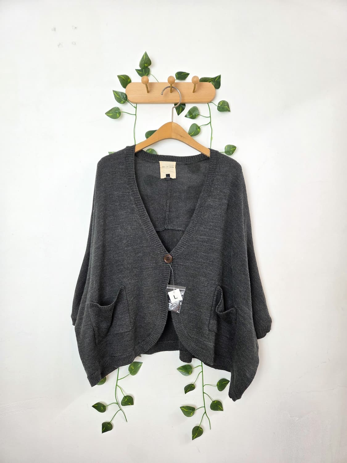 빅포켓 가오리핏 가디건 상품이미지1