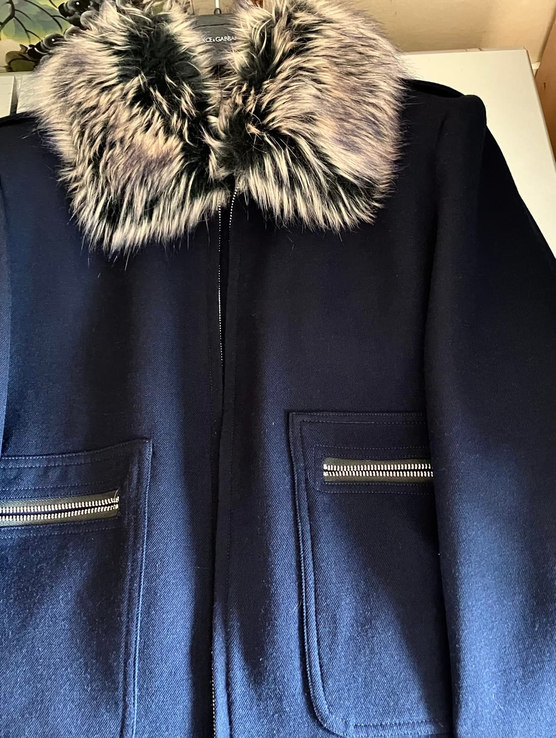 드리스 반 노튼 퍼 봄버자켓 상품이미지9