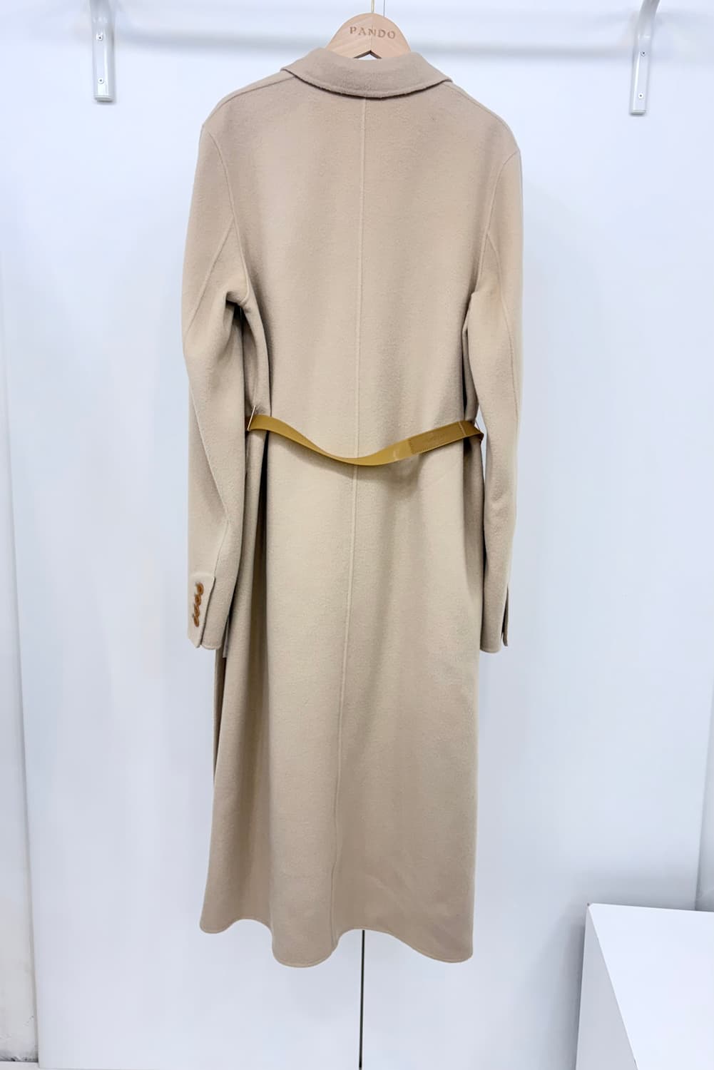 헬무트랭 울캐시 롱 코트 55-66 상품이미지5