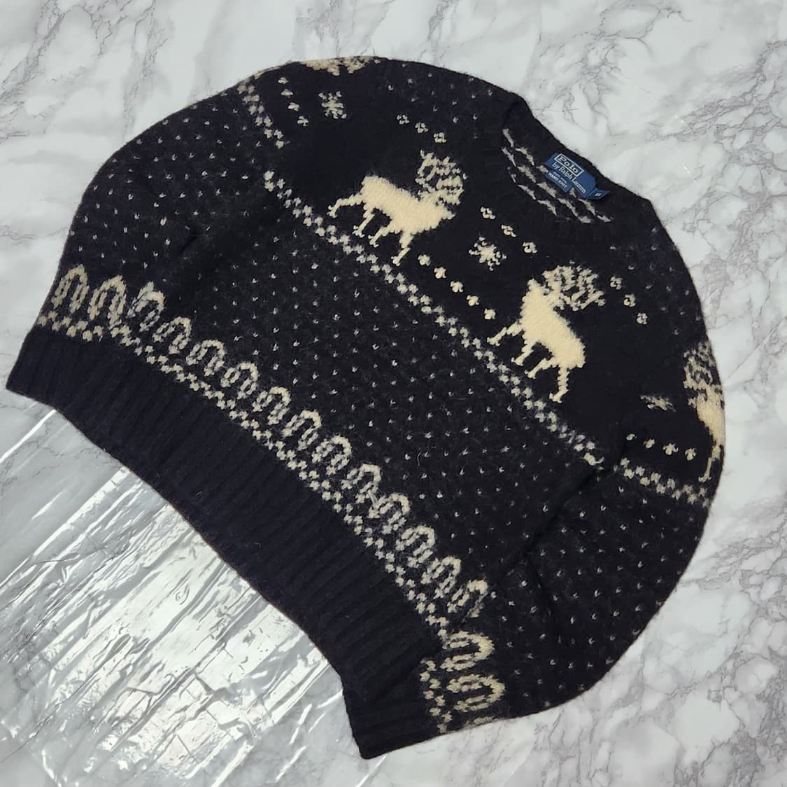 폴로 랄프로렌 코위찬 핸드 니트 상품이미지2