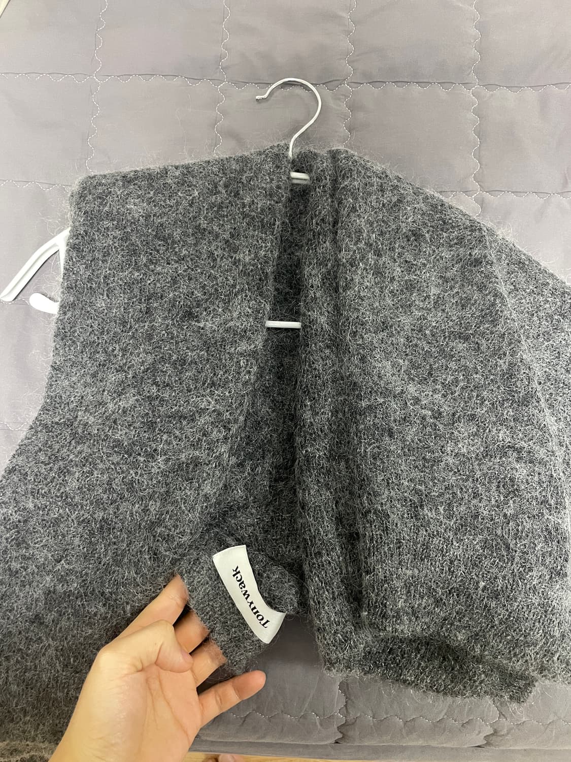 토니웩 모헤어 가디건 L 상품이미지2