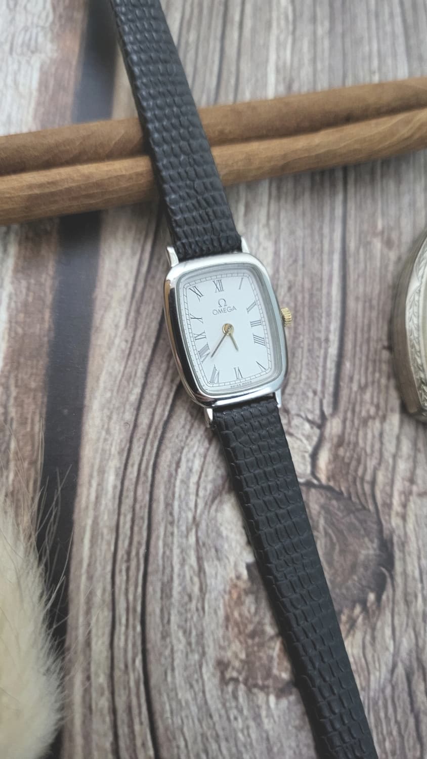 [연말세일]정품 오메가 드빌 미니멀 로만 쿼츠시계 상품이미지4