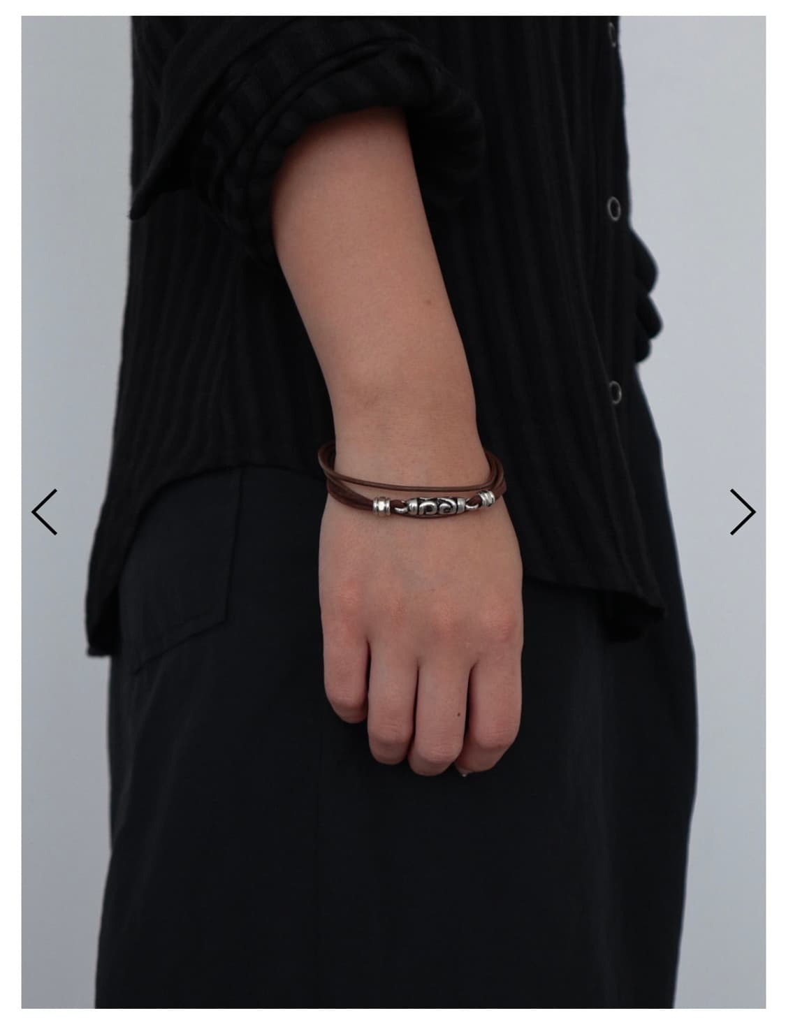 UCO Leather Bracelet Brown 상품이미지4