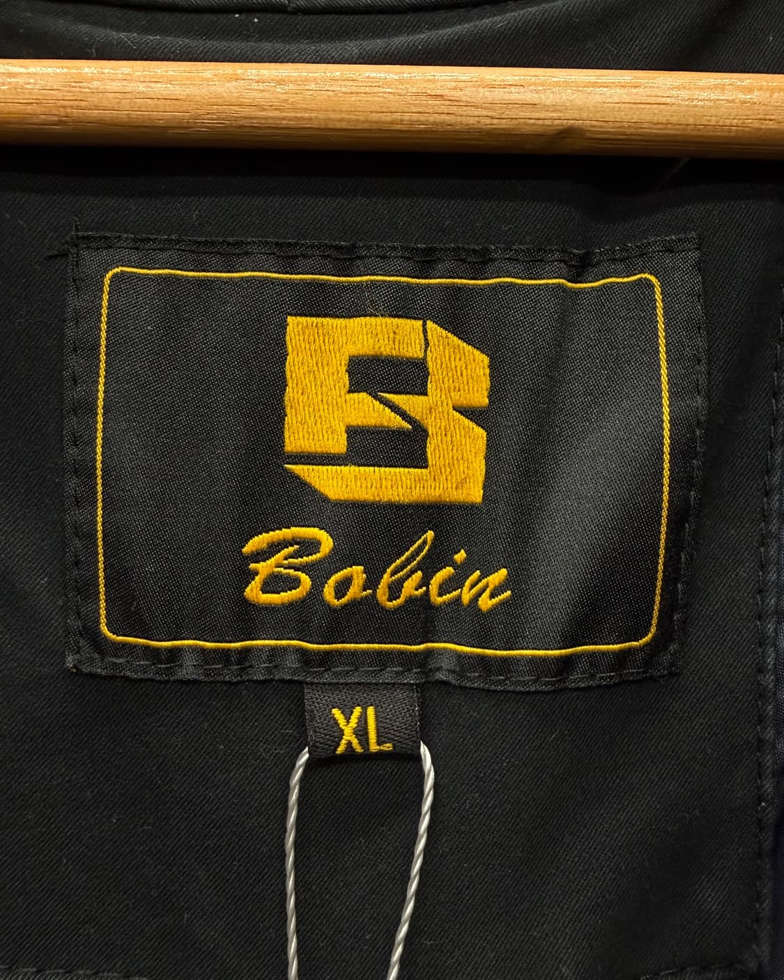 Bobin 00s 원스타 코튼 트러커 자켓 블랙 상품이미지5