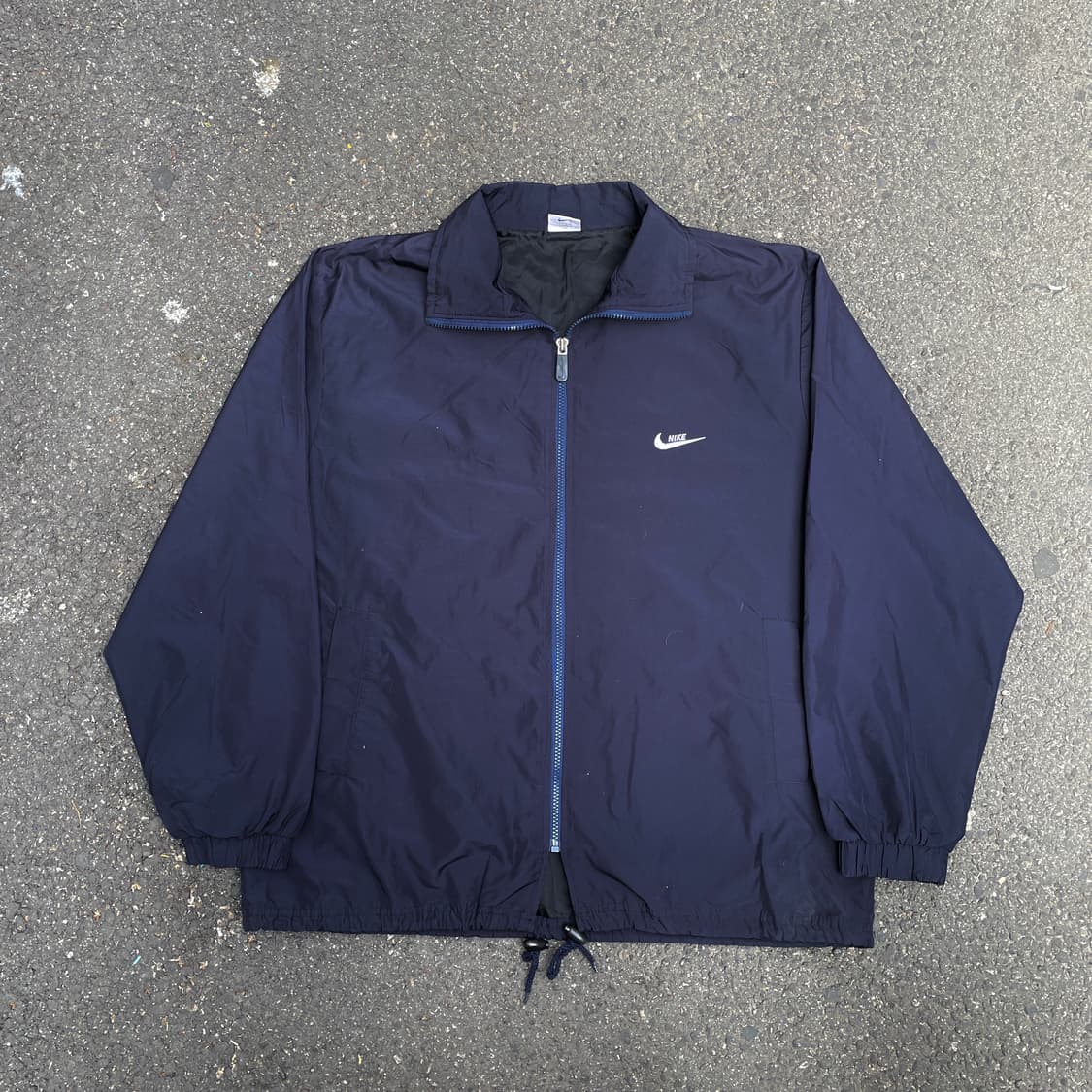 90s 나이키 코리아 올드스쿨 빅로고 바람막이 트랙자켓 XL 상품이미지3