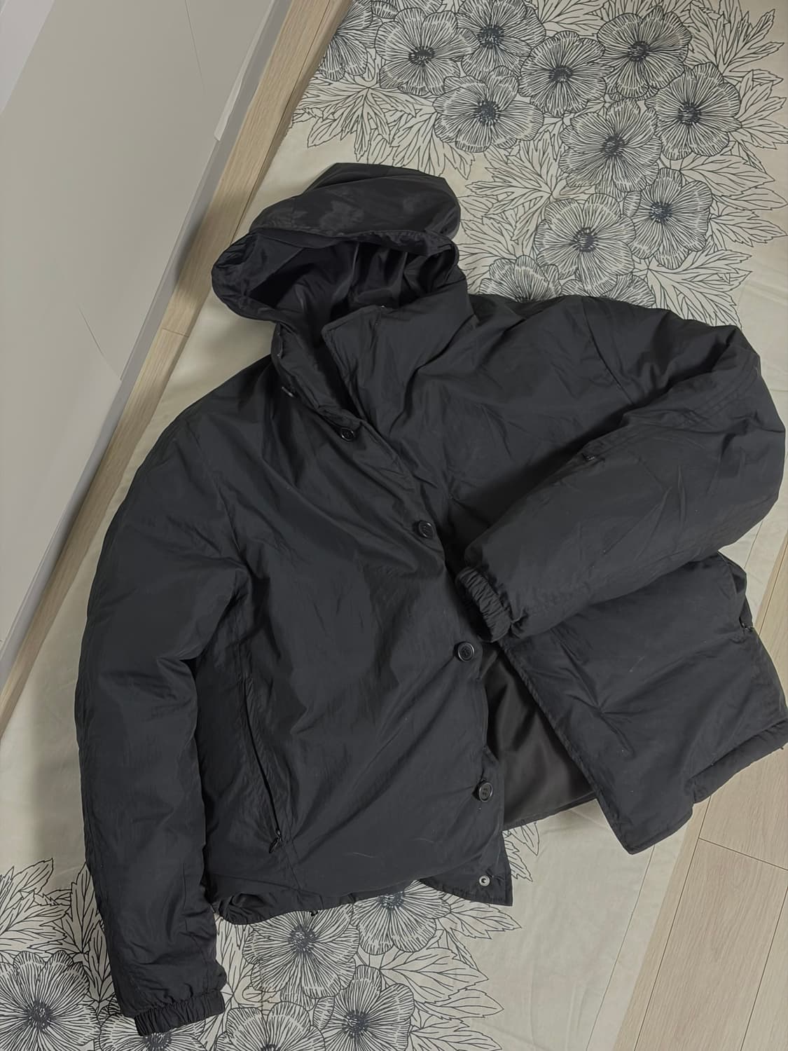 누마레 ee Shrunken Down Parka Black[L] 상품이미지4