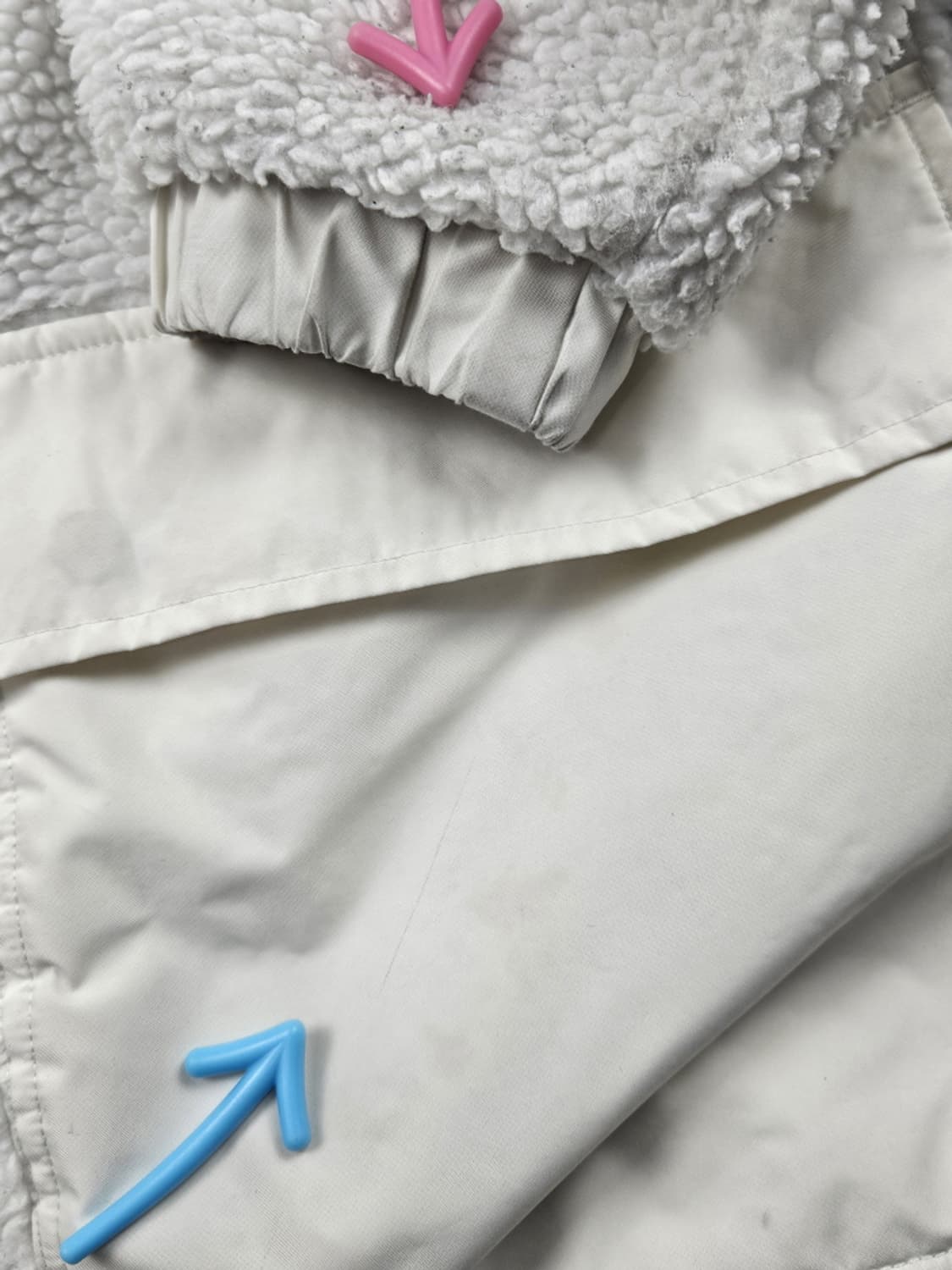 아디다스 MC 쉐르파 플리스 후드집업 자켓 ( L ) / 10372 상품이미지7